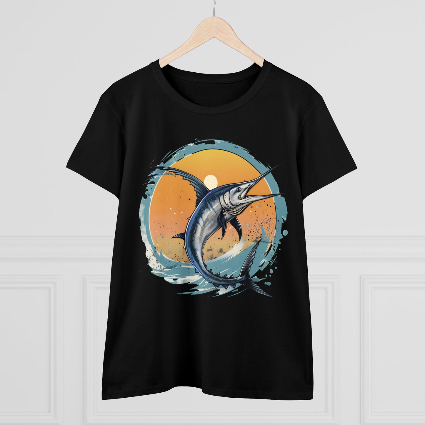 Marlin - Women's Midweight Cotton Tee