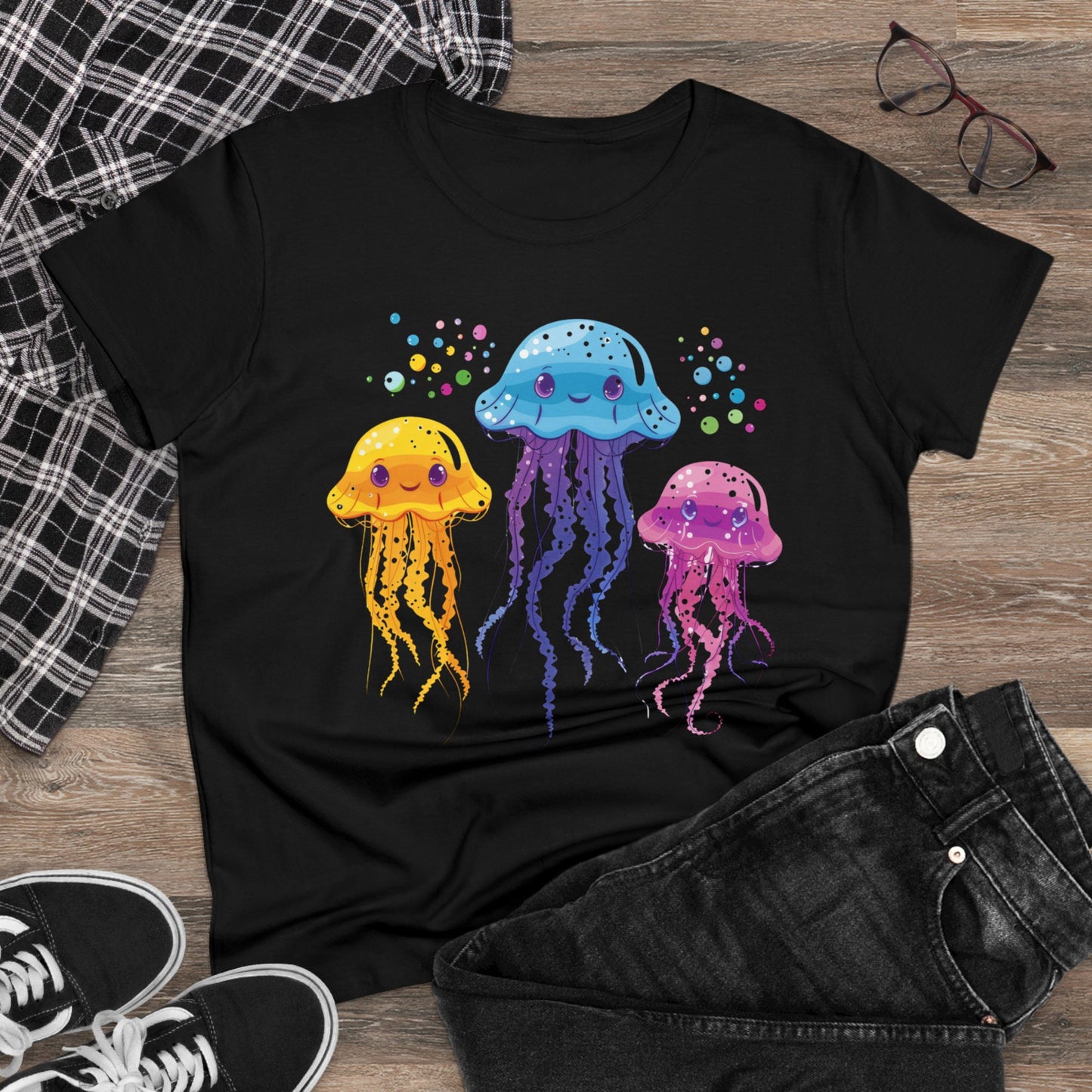 Jellyfish - Women's Midweight Cotton Tee