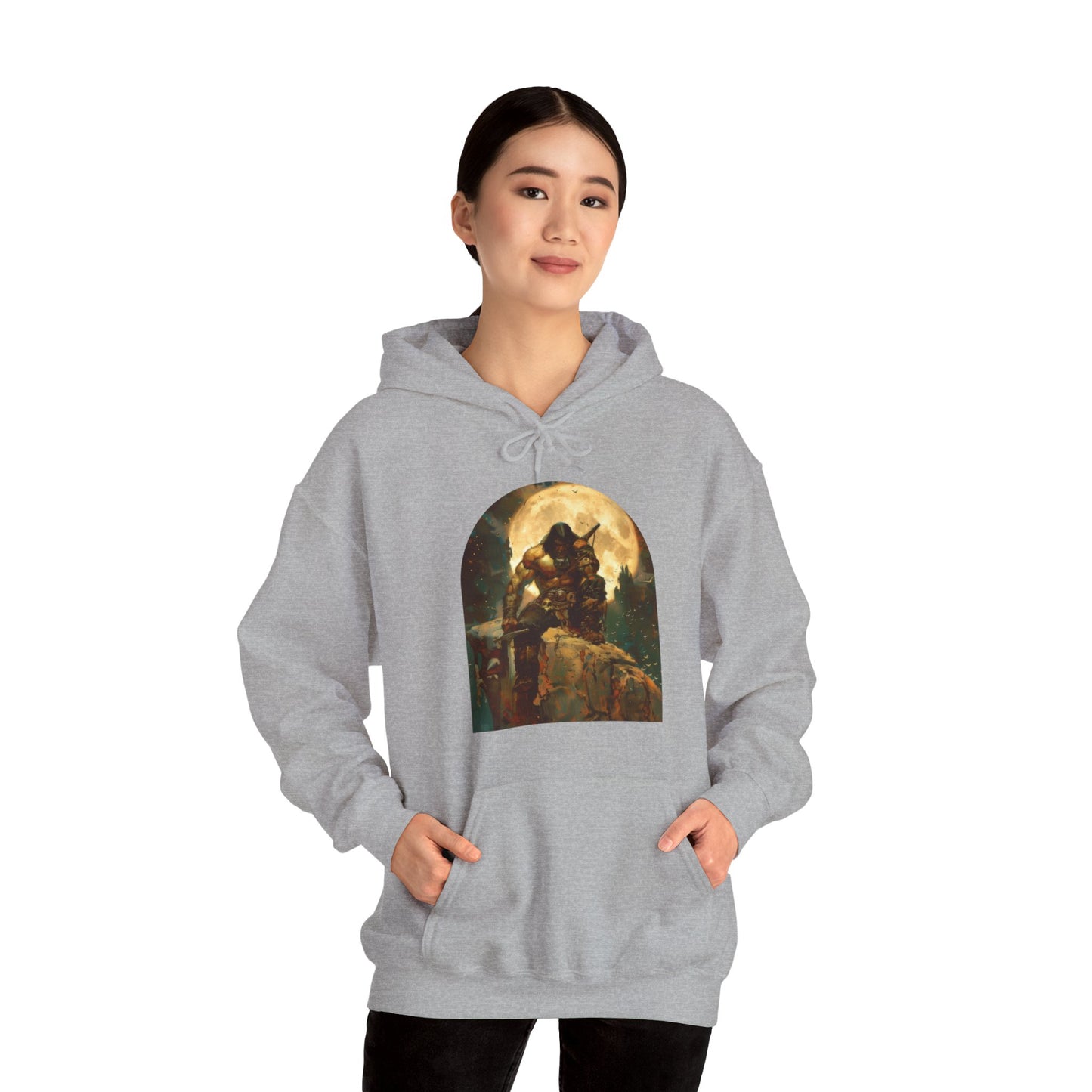 Warrior - Unisex Heavy Blend™ Hooded Sweatshirt