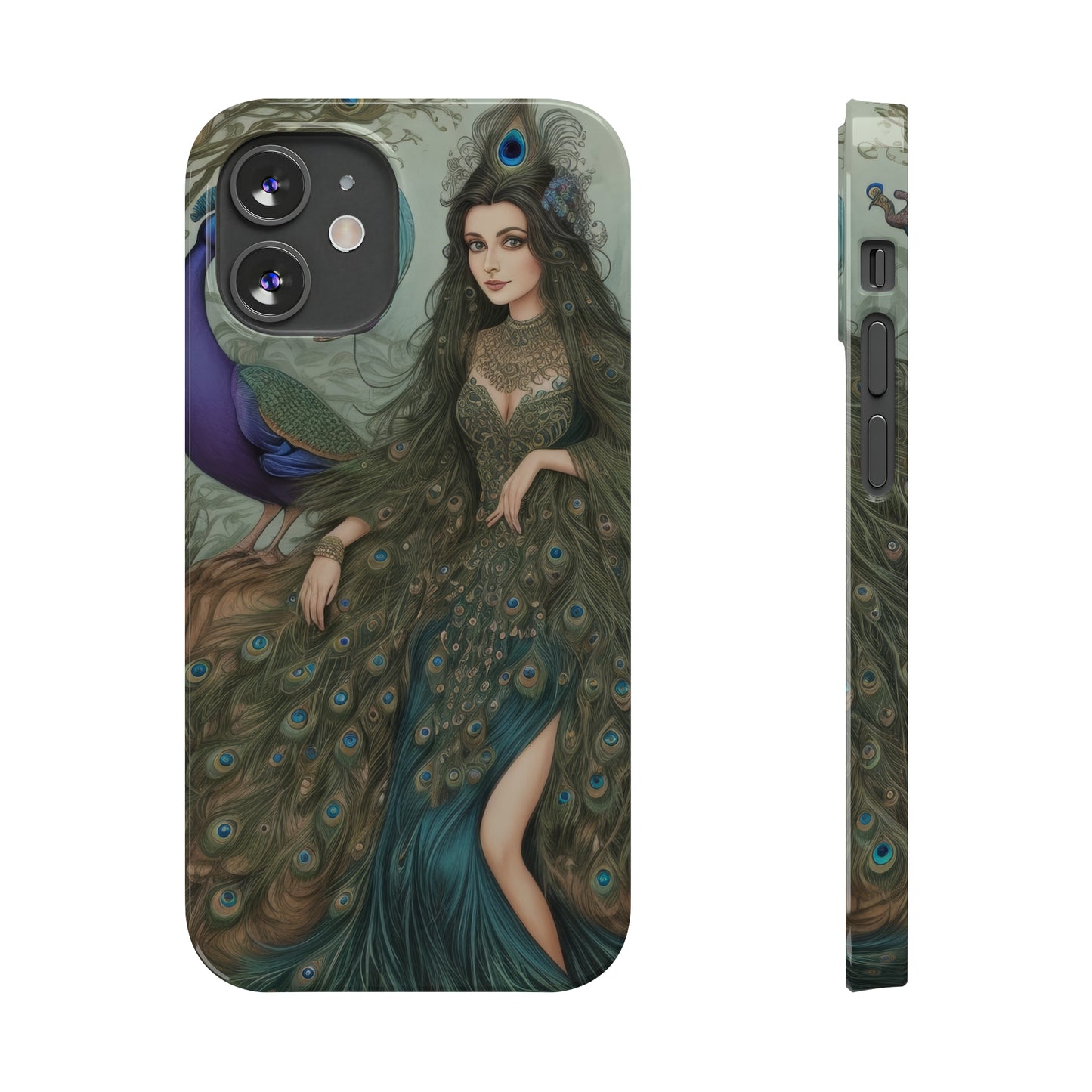 Peacock Witch - Phone Case