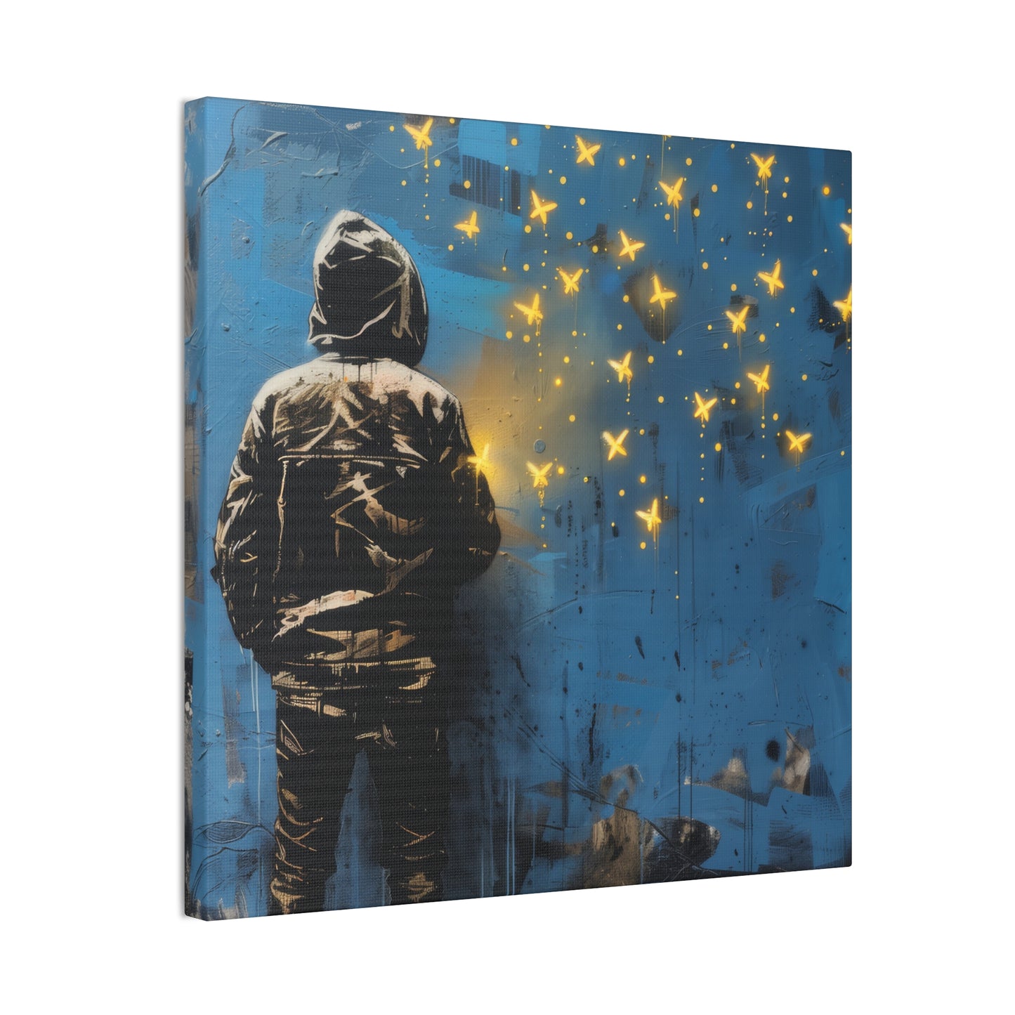 Fireflies - Canvas Stretched, 0.75"