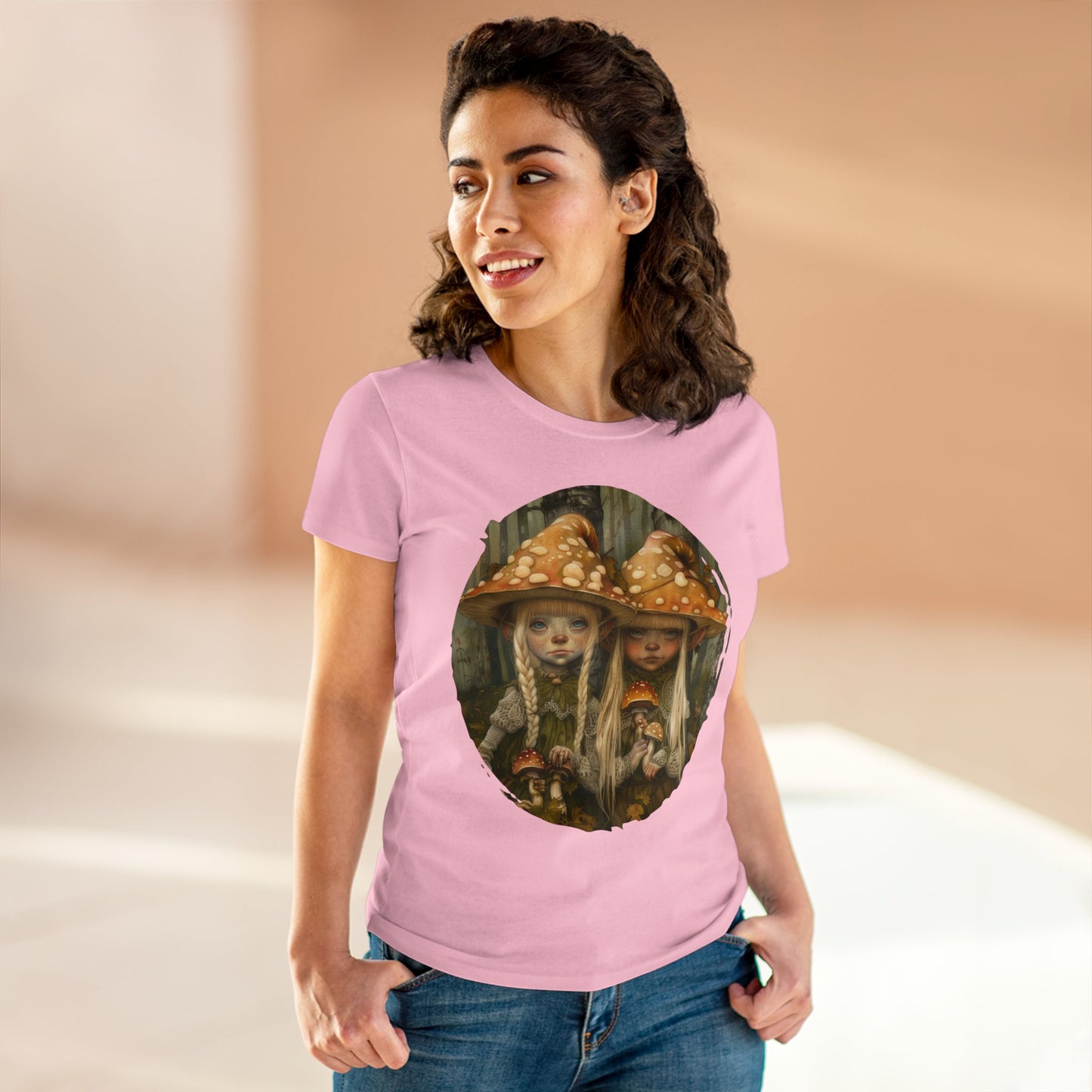 Elves - Fantasy - Women's Midweight Cotton Tee