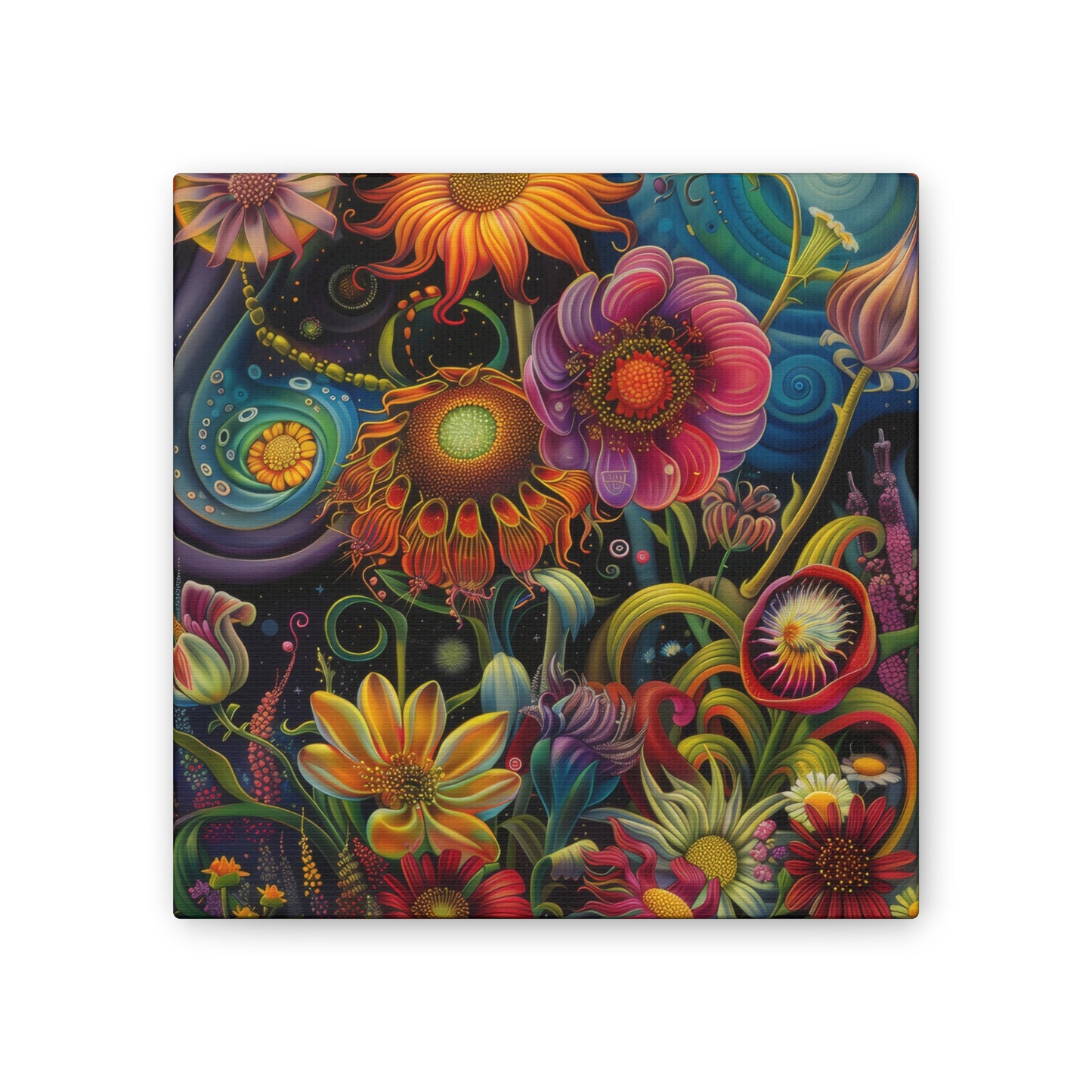 Flowers - Canvas Stretched, 0.75"