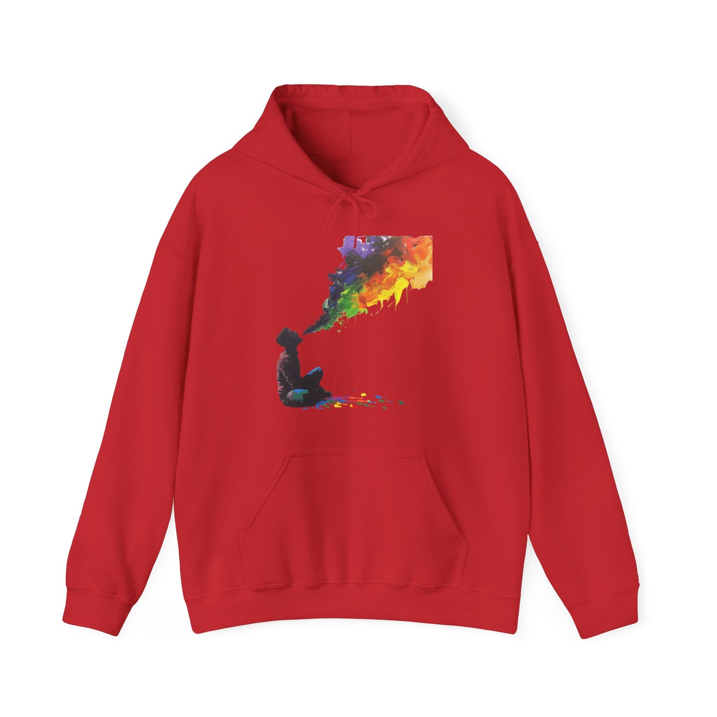 Rainbow Breath - Unisex Heavy Blend™ Hooded Sweatshirt