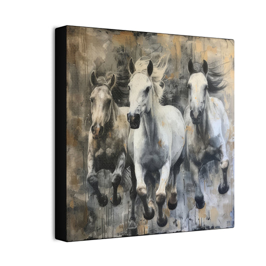 Horses - Canvas Stretched, 0.75"