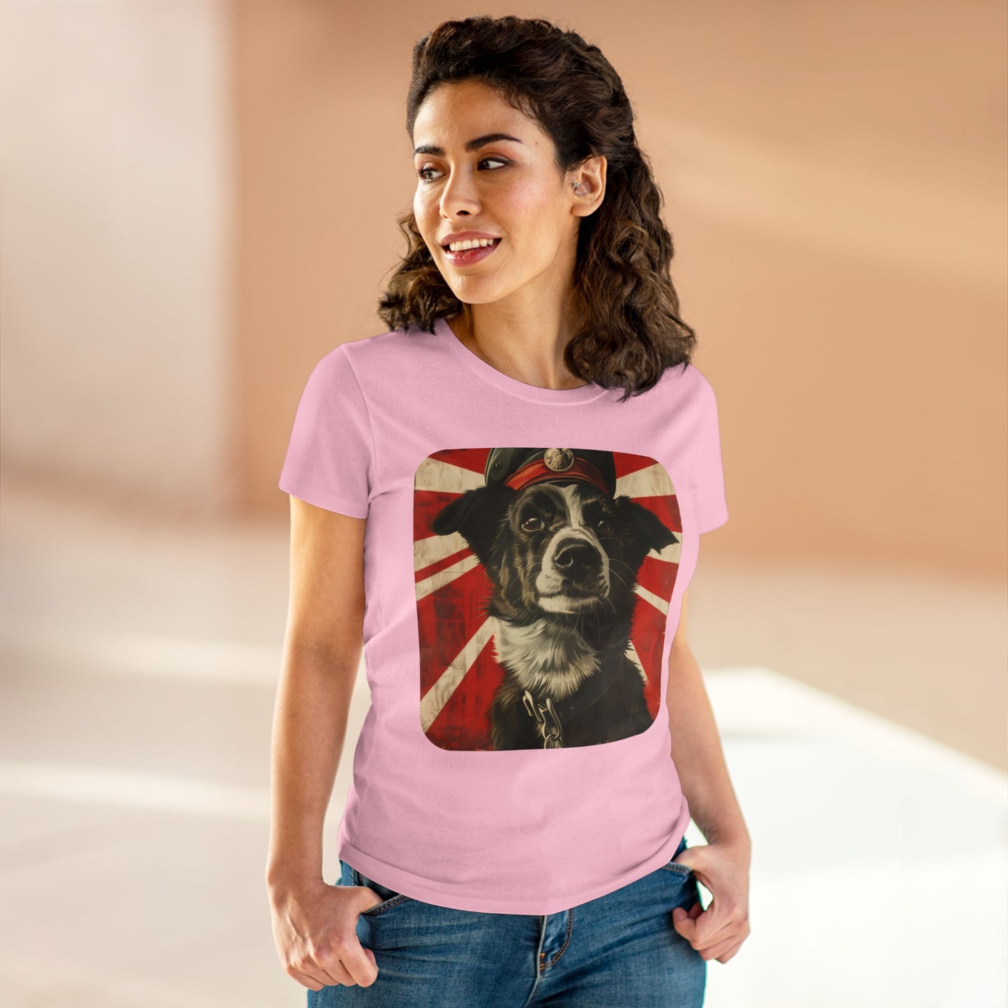 Comrade Canine - Women's Midweight Cotton Tee