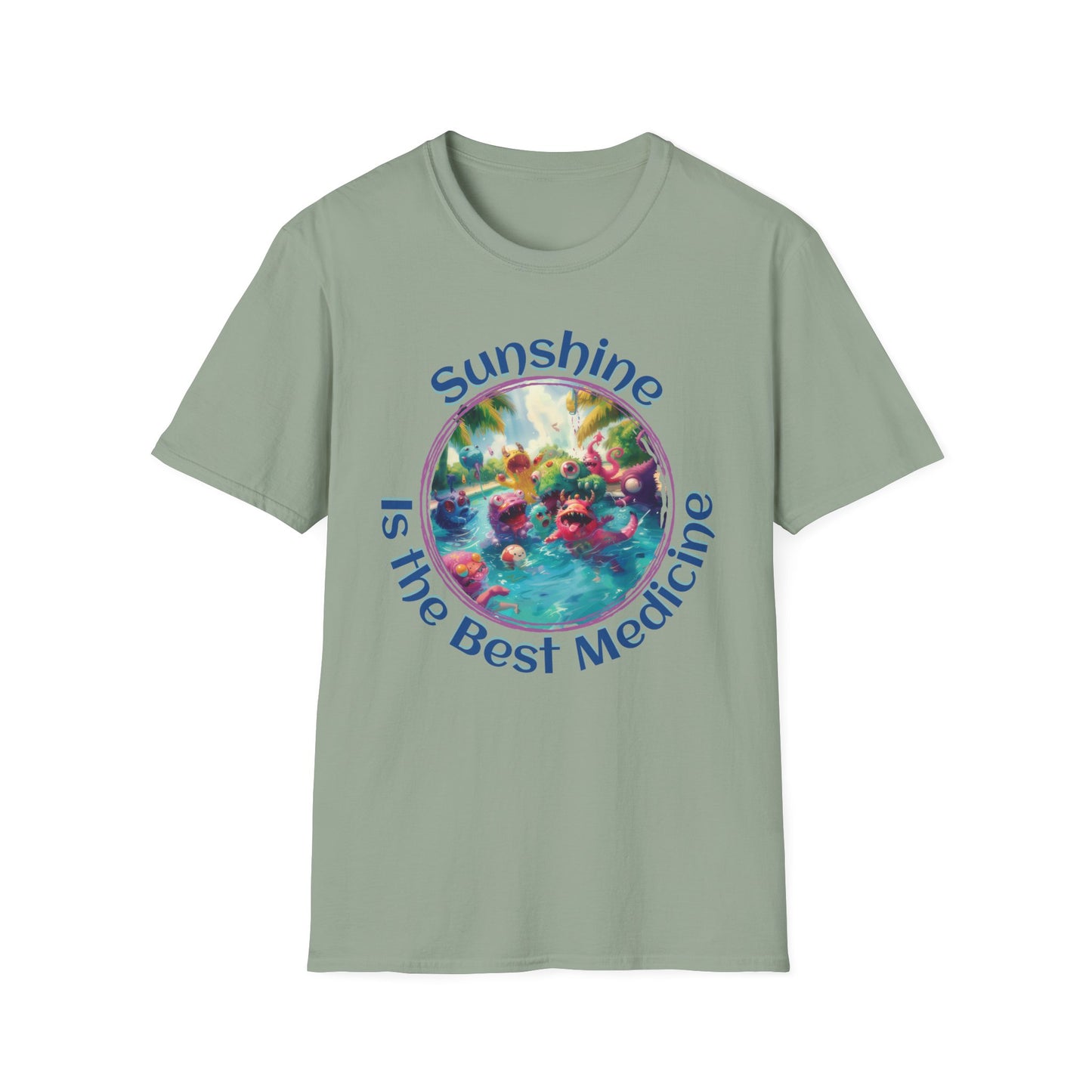 Sunshine is the Best Medicine - Unisex Softstyle T-Shirt