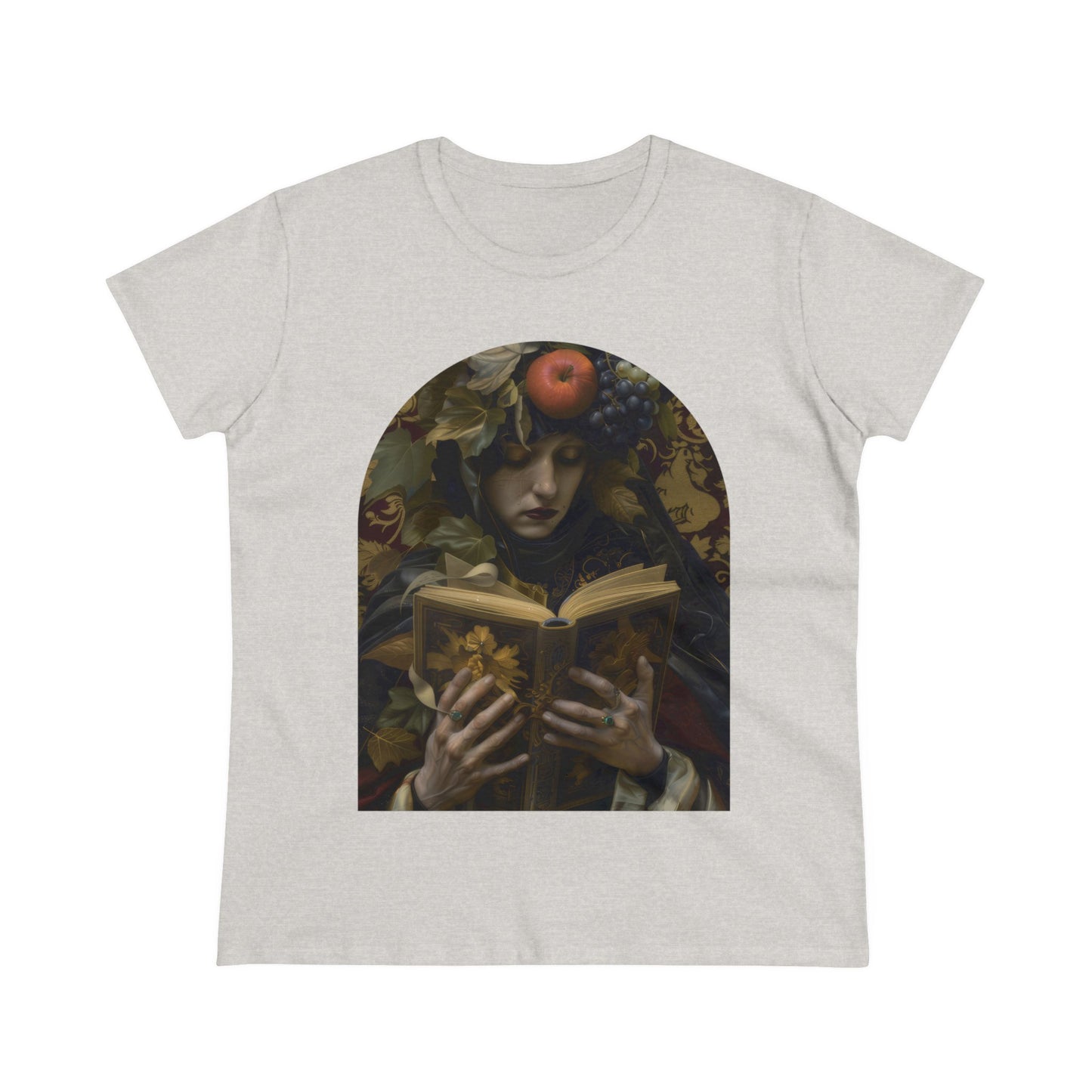 Solemn Reading - Fantasy - Women's Midweight Cotton Tee