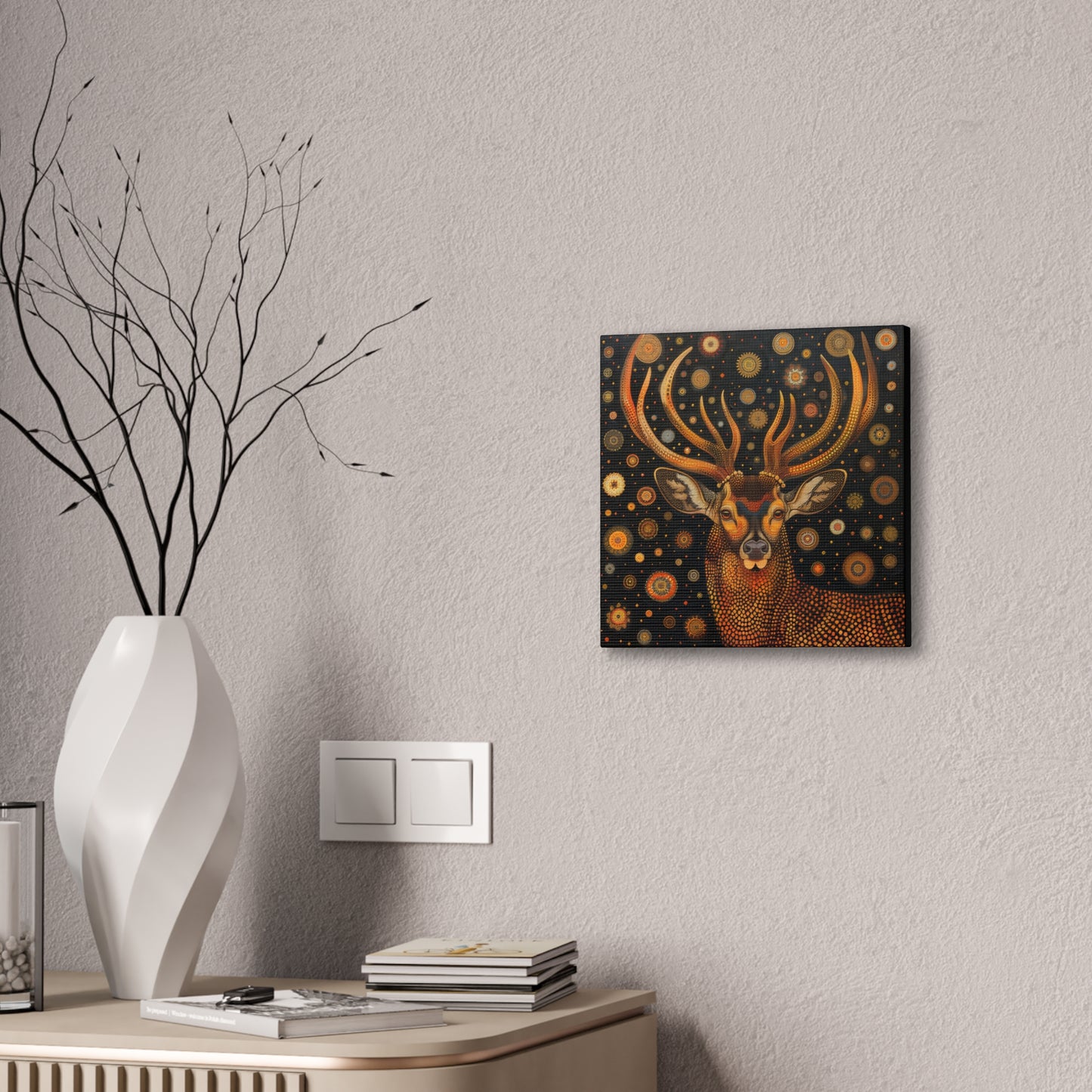 Deer - Canvas Stretched, 0.75"