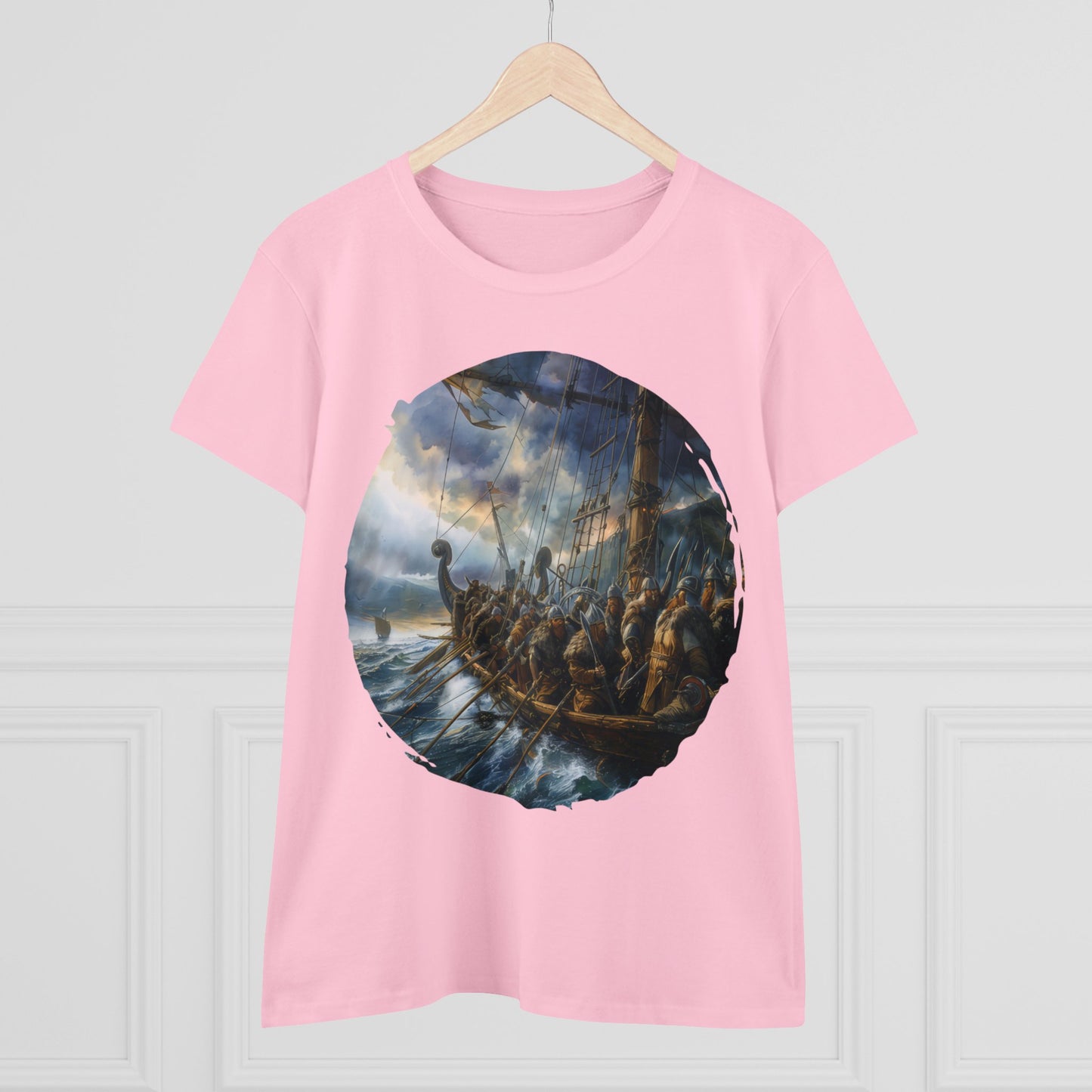 Vikings - Fantasy - Women's Midweight Cotton Tee