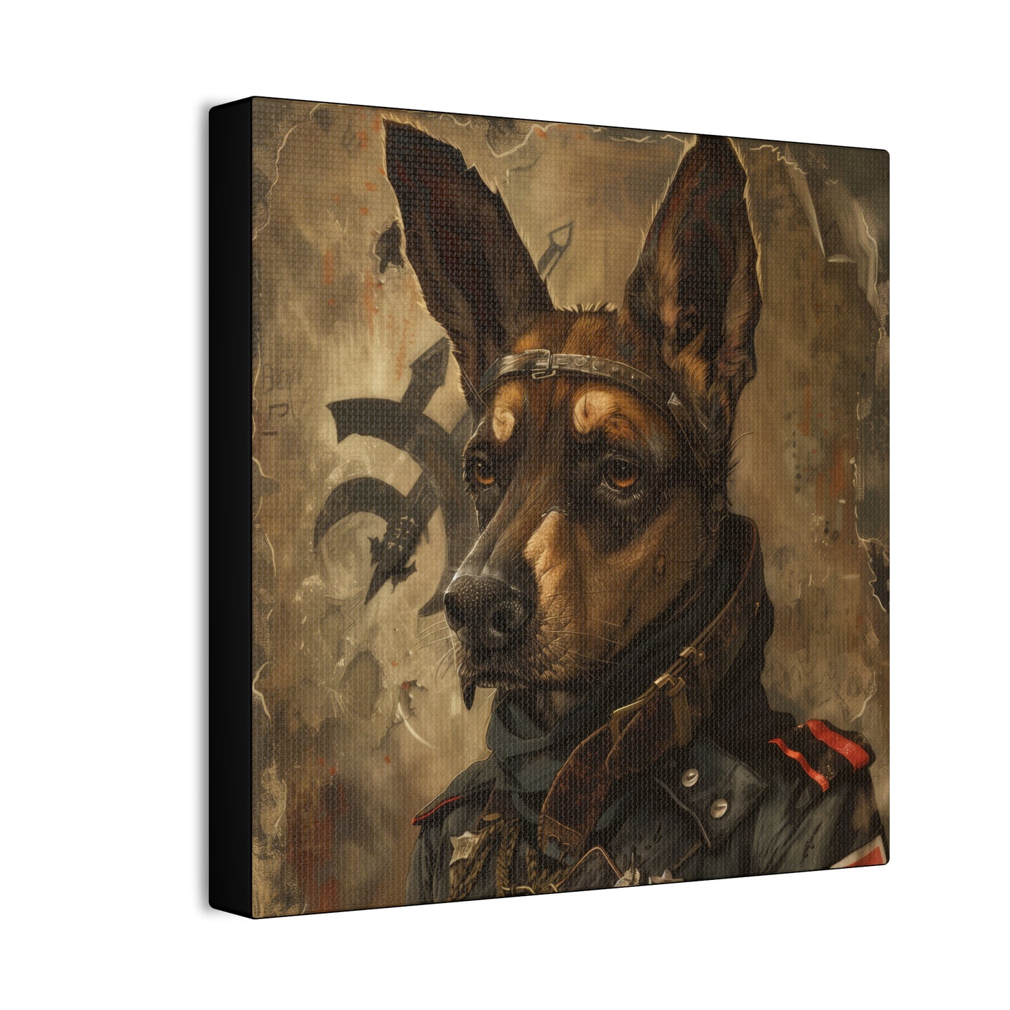 Apocalypse Dog - Canvas Stretched, 0.75"