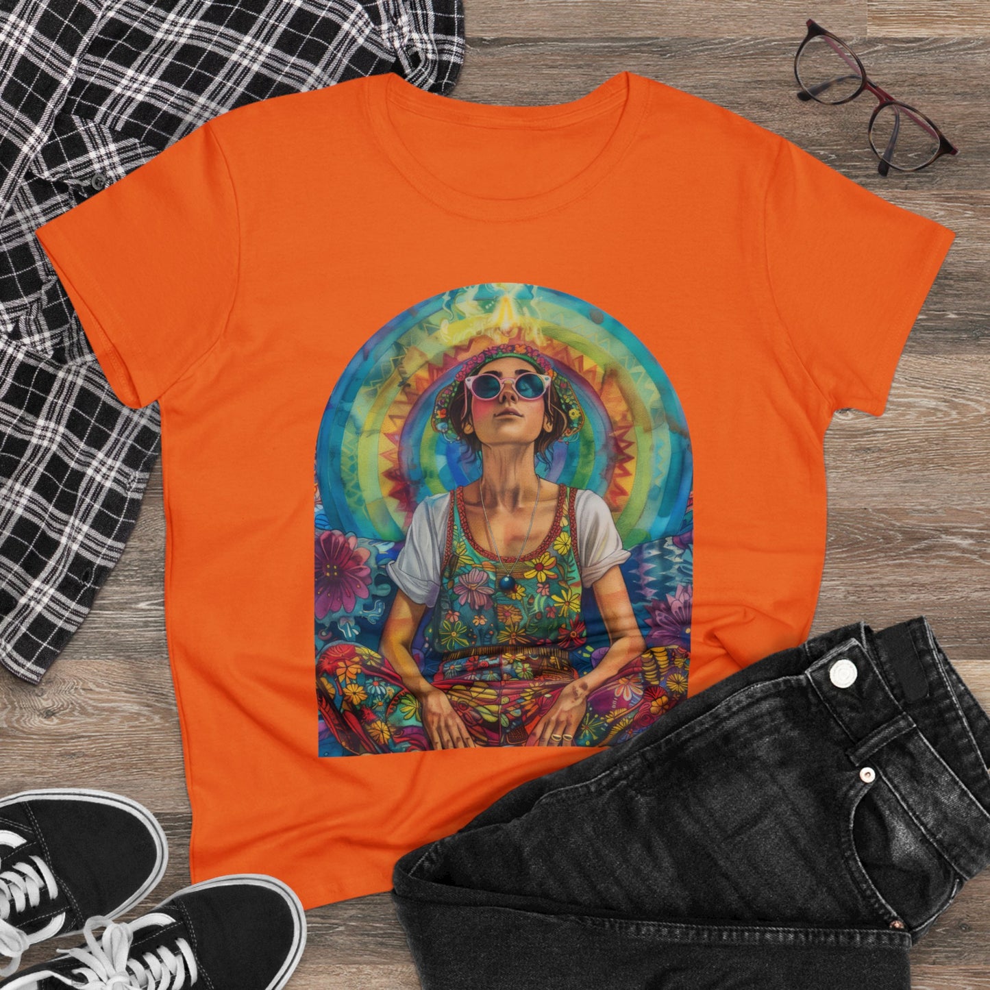 Meditation - Women's Midweight Cotton Tee