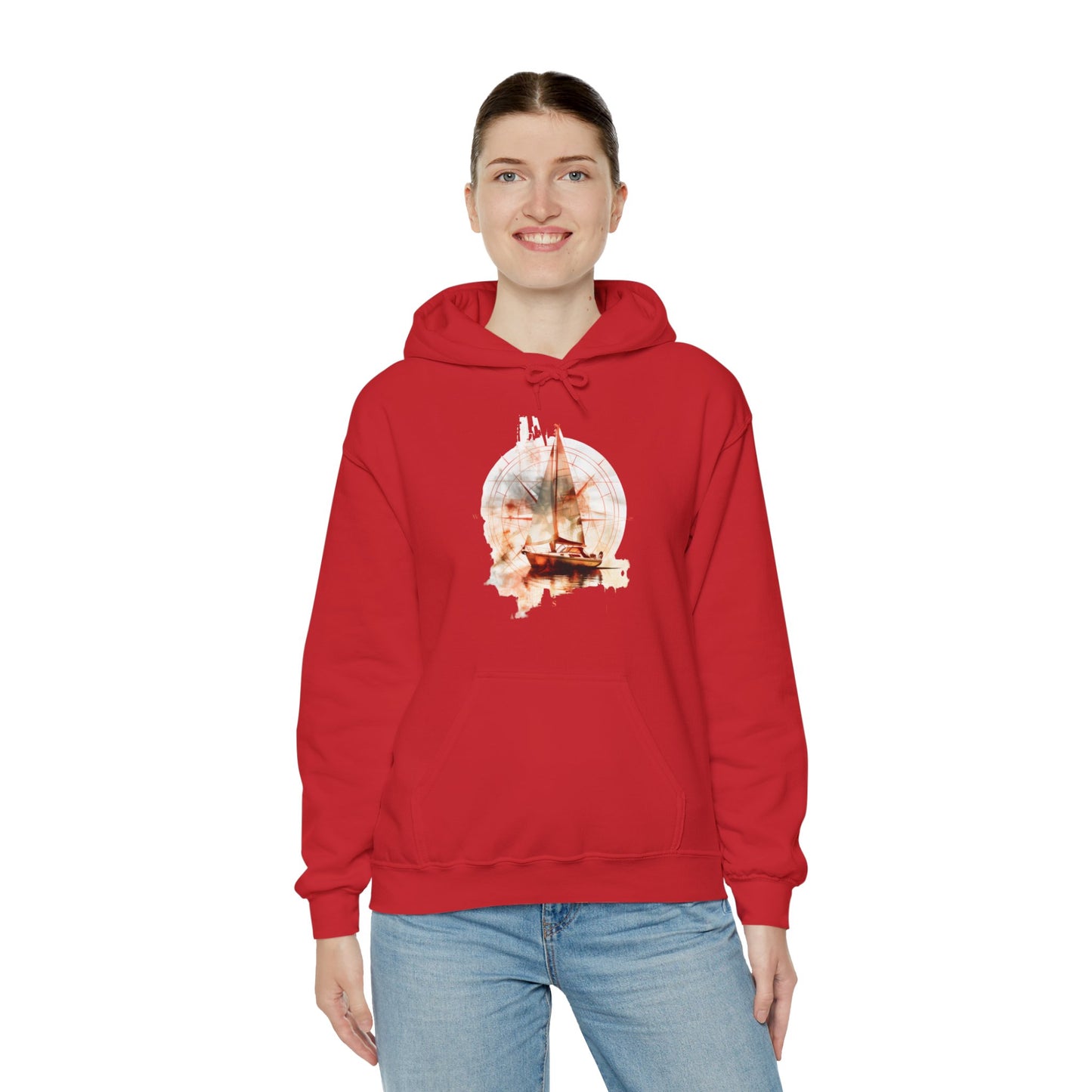 Sailing - Unisex Heavy Blend™ Hooded Sweatshirt