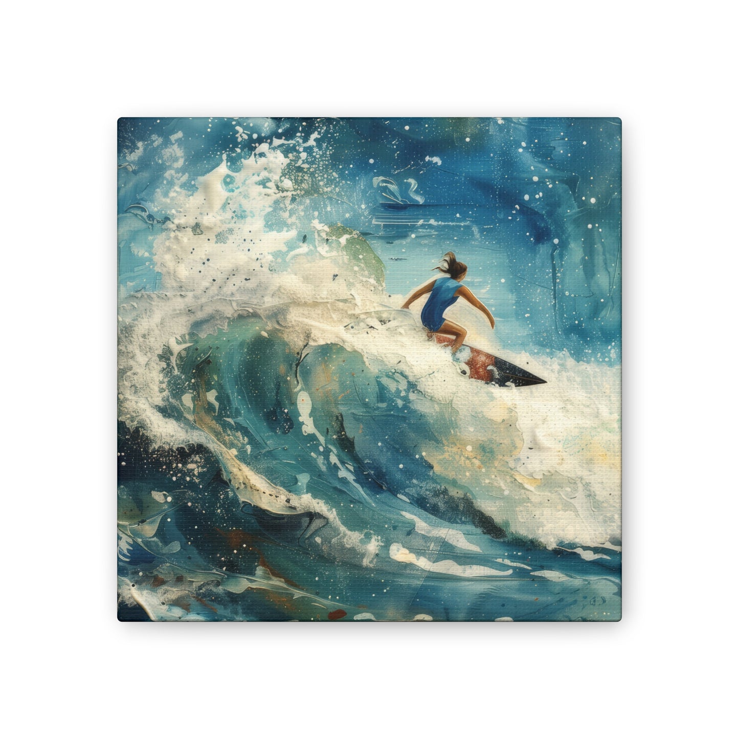 Surfs Up - Canvas Stretched, 0.75"