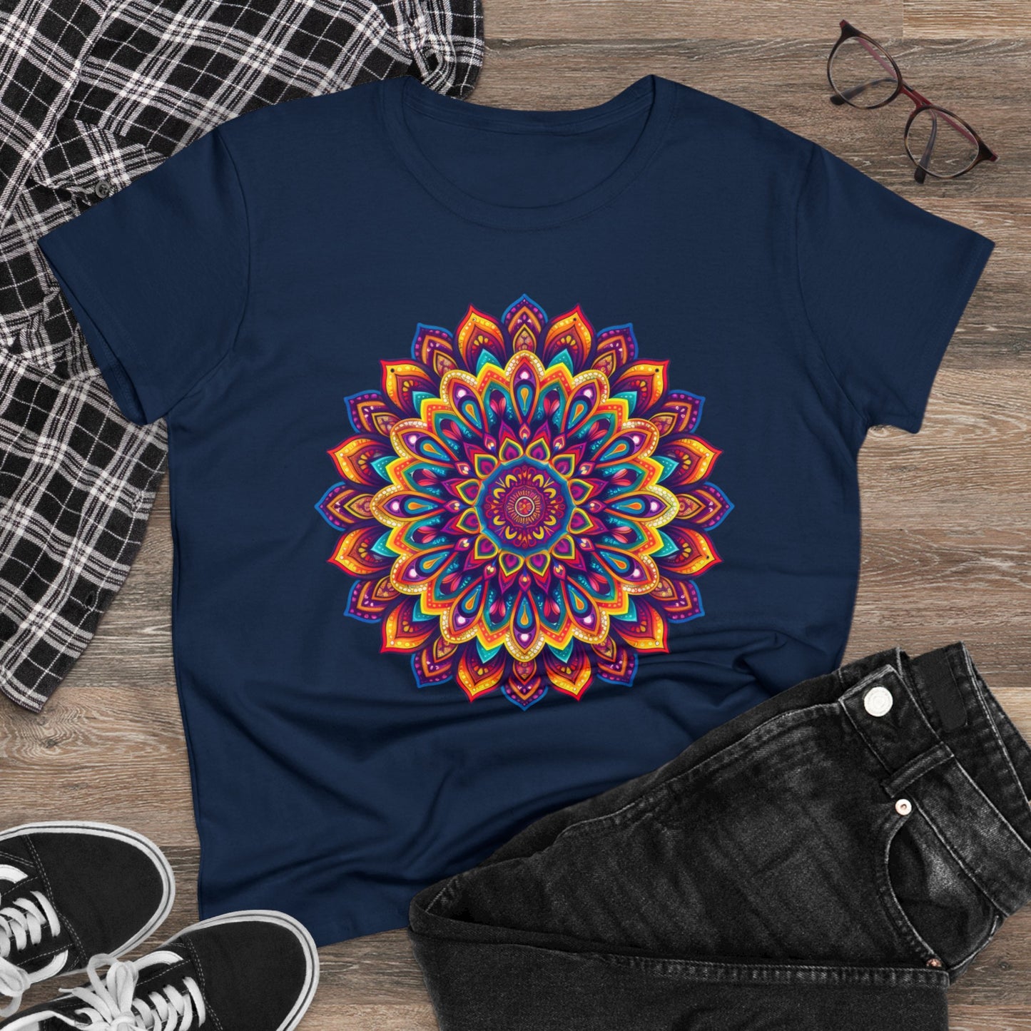 Mandala - Women's Midweight Cotton Tee