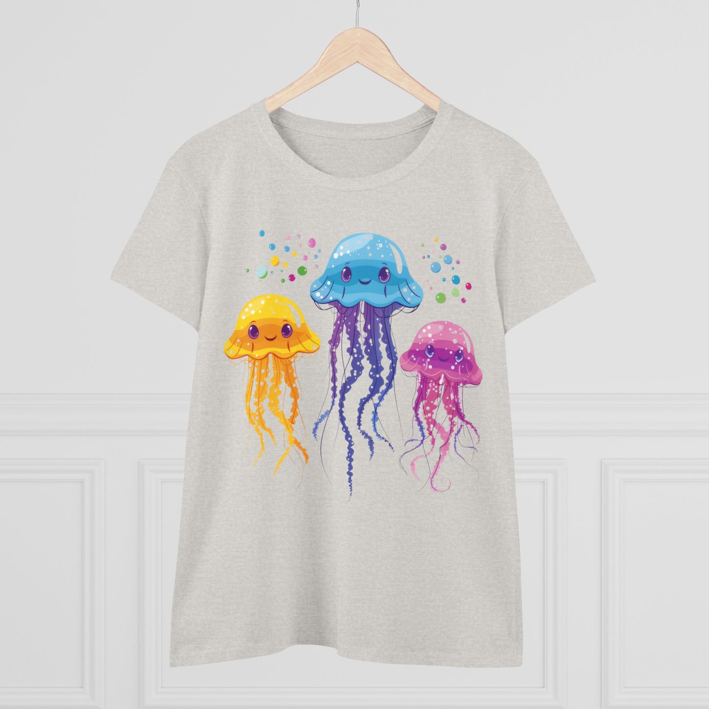 Jellyfish - Women's Midweight Cotton Tee