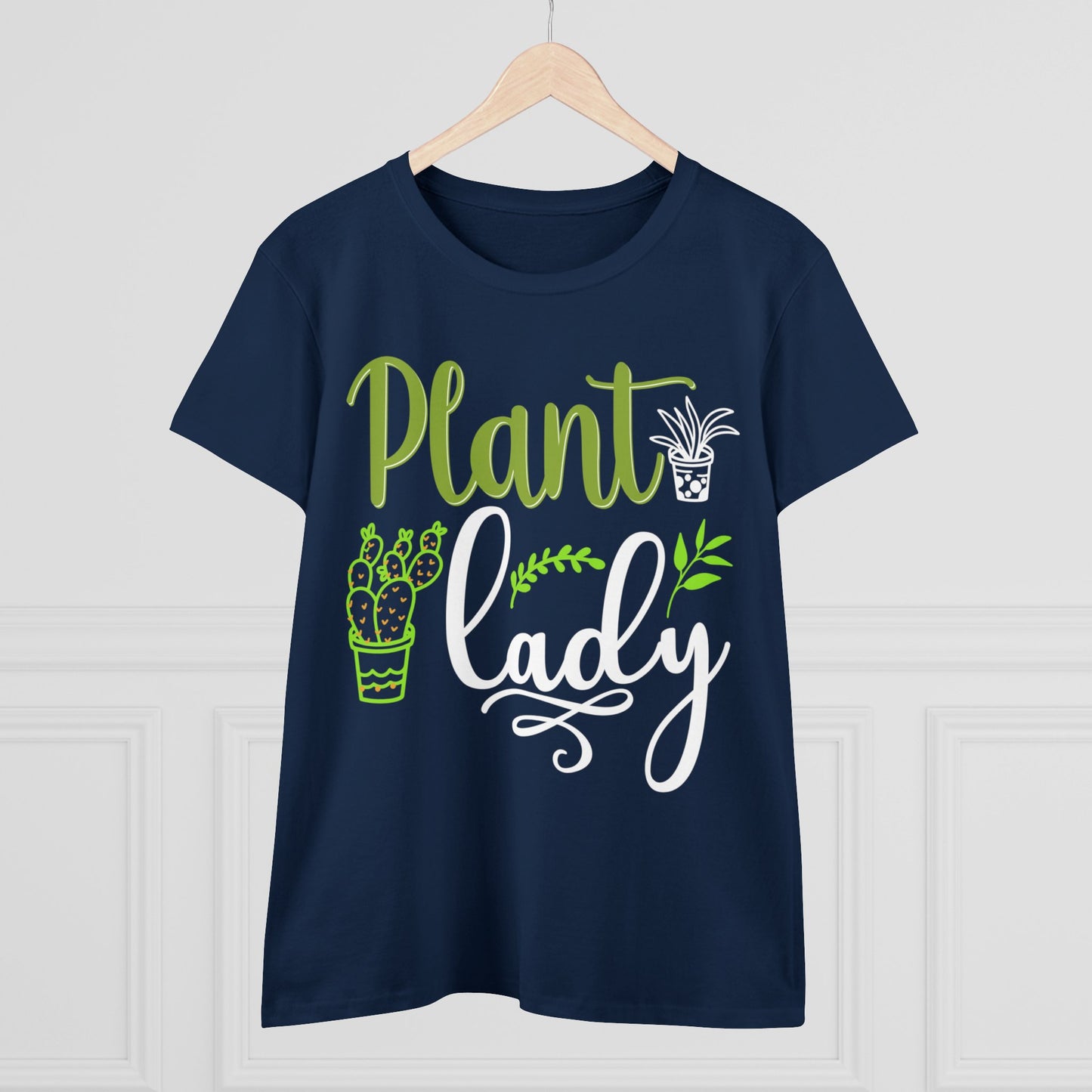 Plant Lady - Gardening - Women's Midweight Cotton Tee