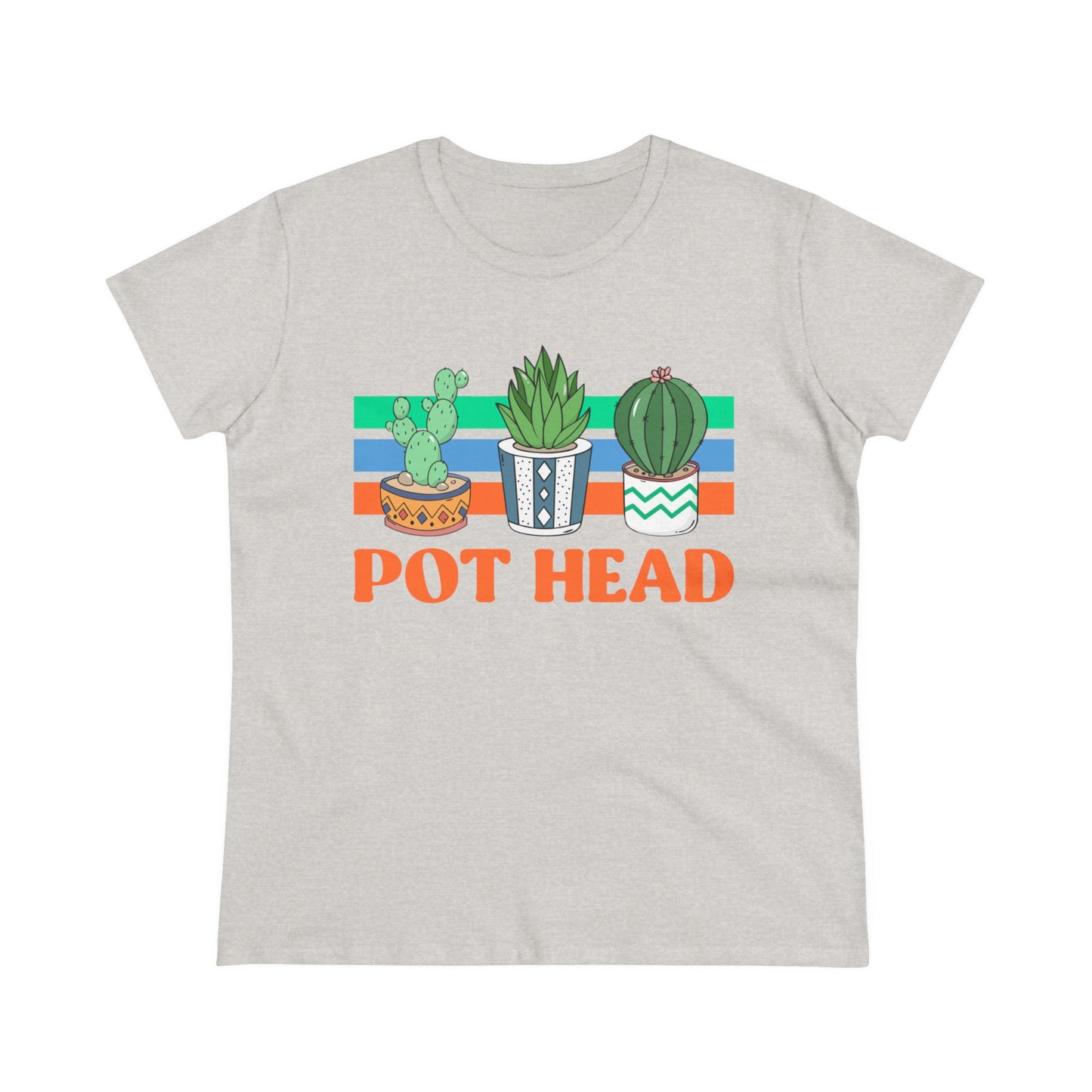 Pot Head - Gardening - Women's Midweight Cotton Tee