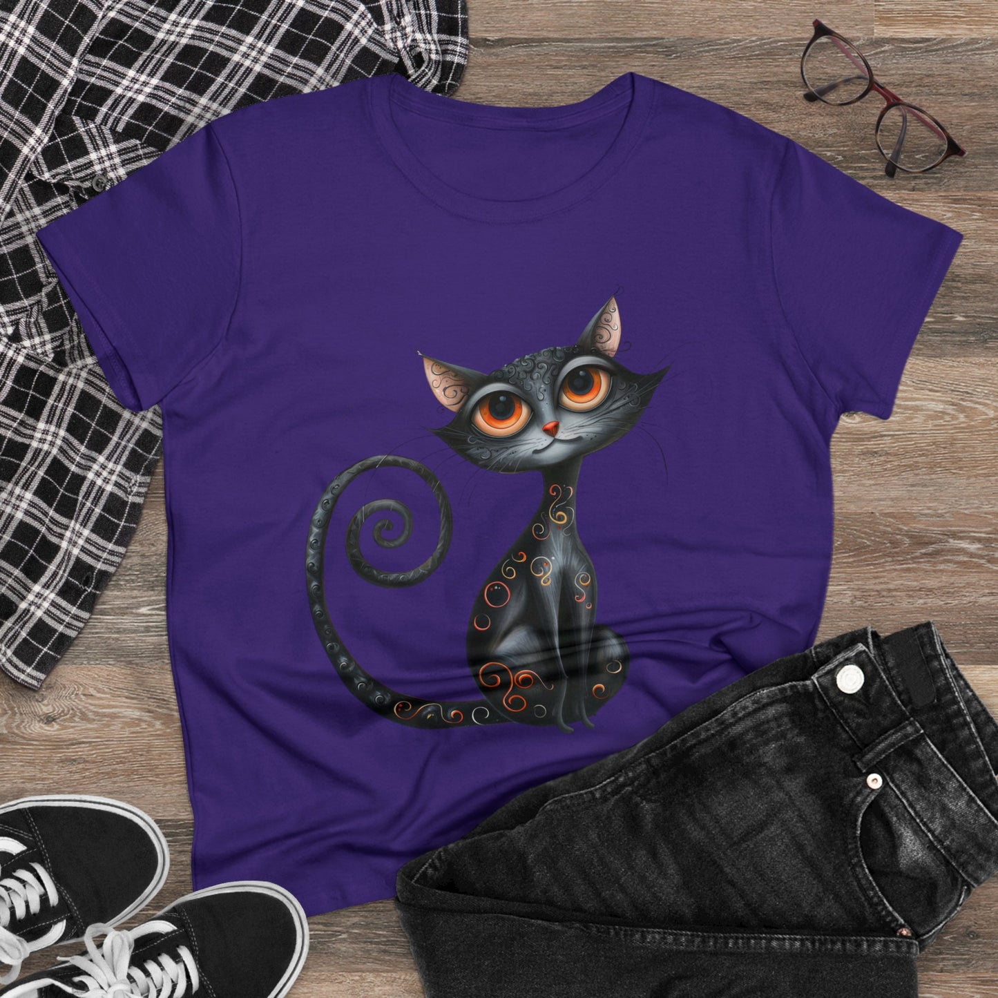 Pretty Kitty - Women's Midweight Cotton Tee