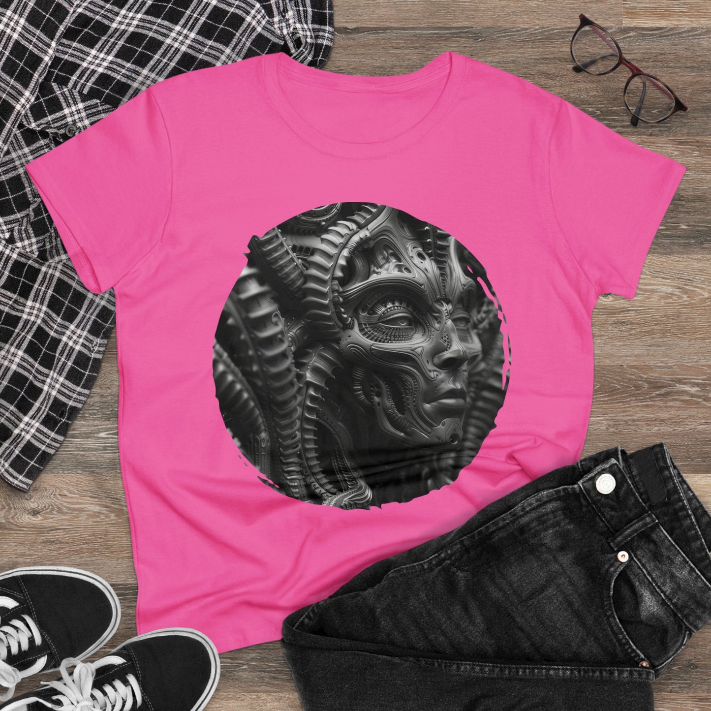 Alien to Us - Fantasy - Women's Midweight Cotton Tee