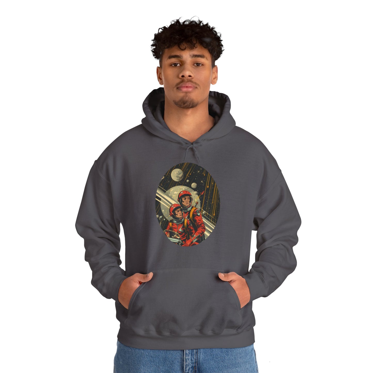 Spacemen - Unisex Heavy Blend™ Hooded Sweatshirt