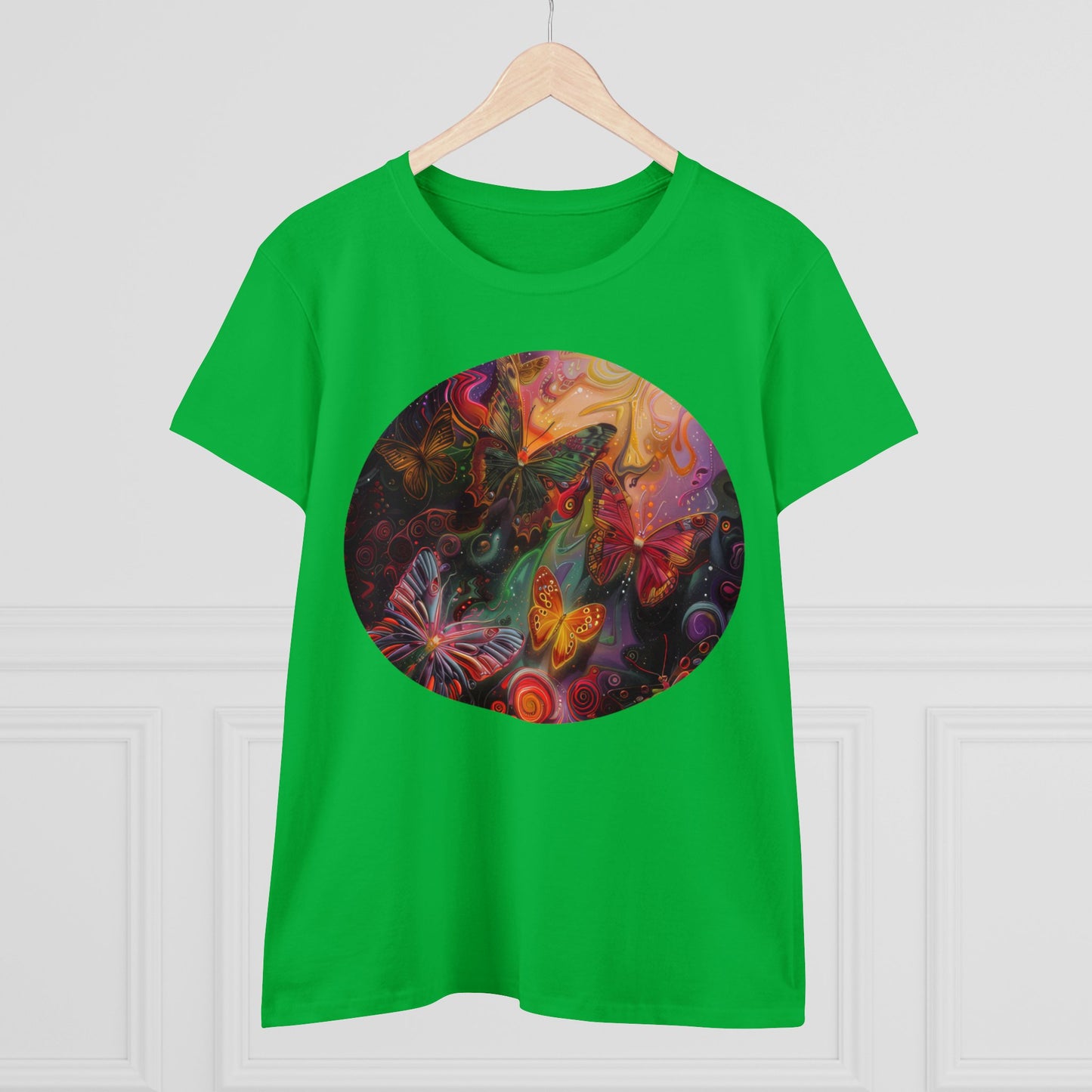 Butterflies - Women's Midweight Cotton Tee