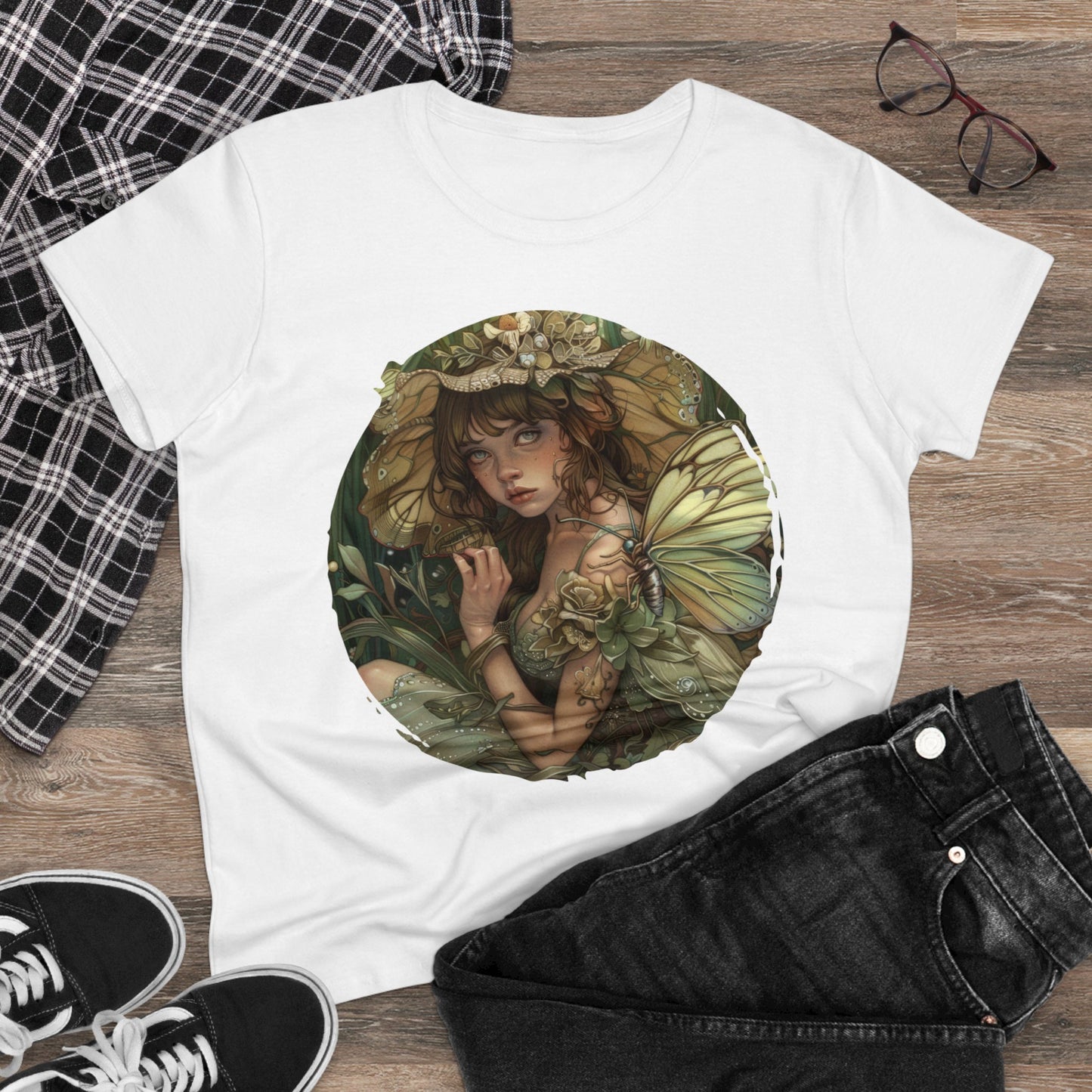 Fairy - Fantasy - Women's Midweight Cotton Tee