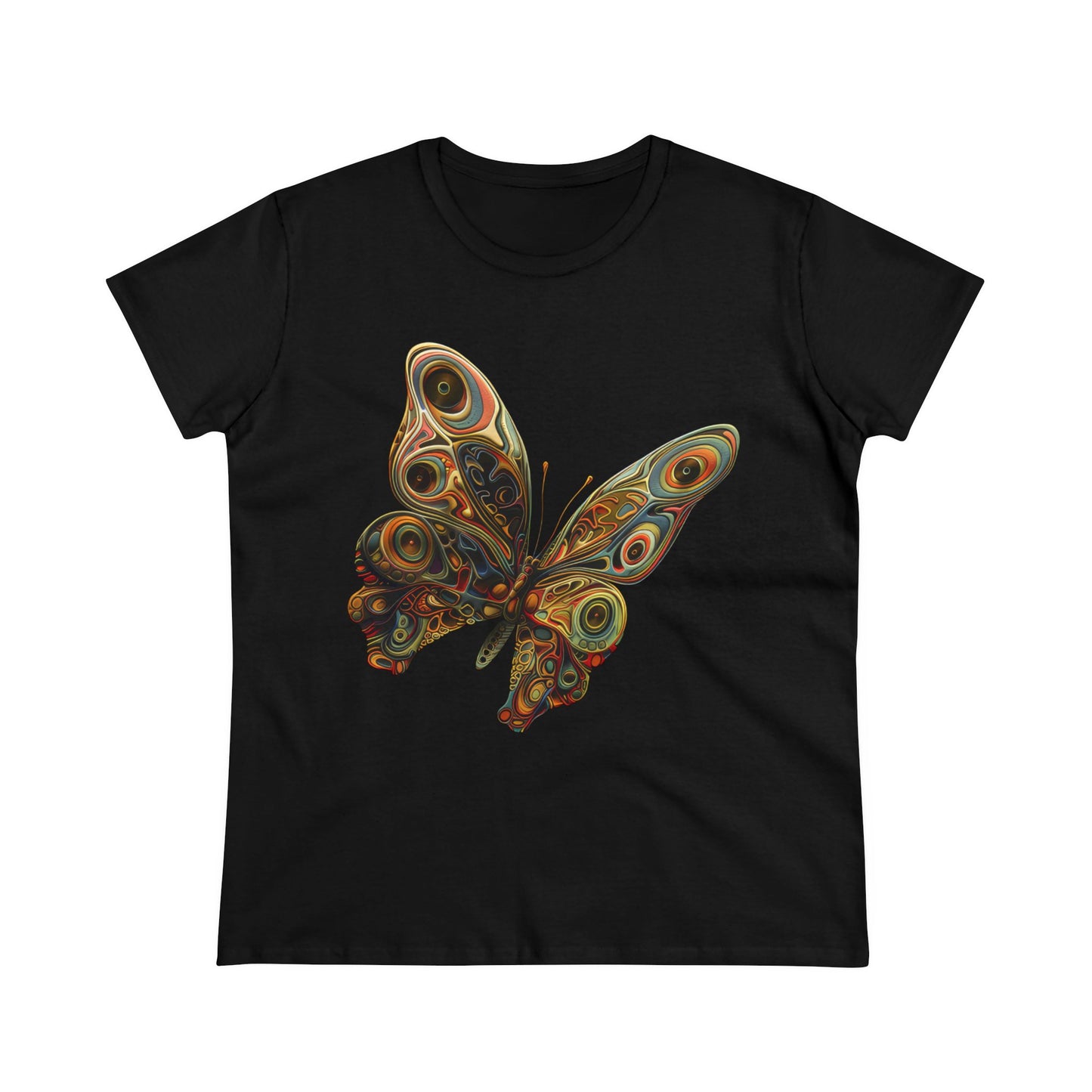 Butterfly - Women's Midweight Cotton Tee