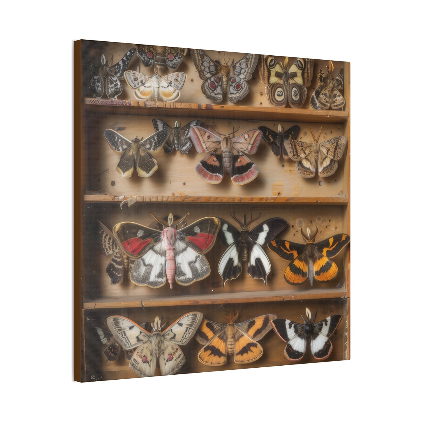 Moth Collection - Canvas Stretched, 0.75"