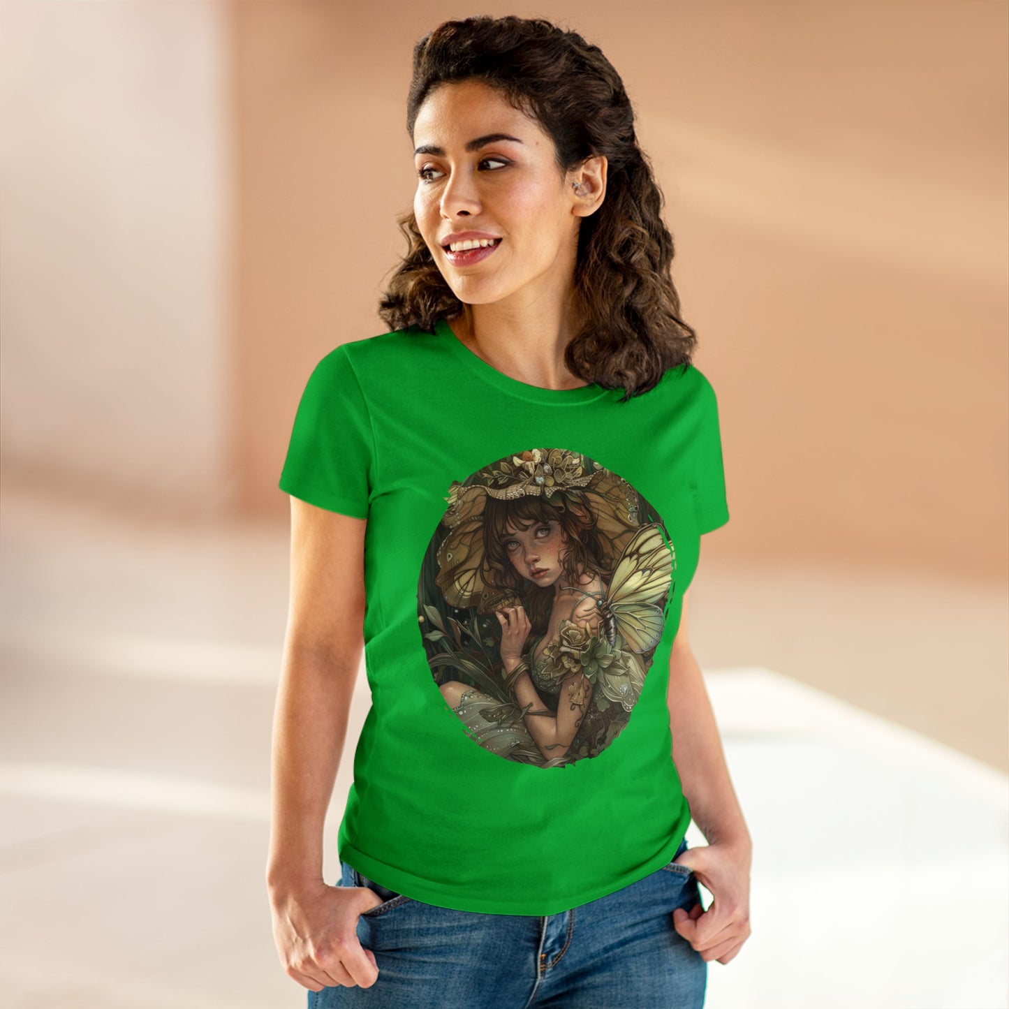 Fairy - Fantasy - Women's Midweight Cotton Tee