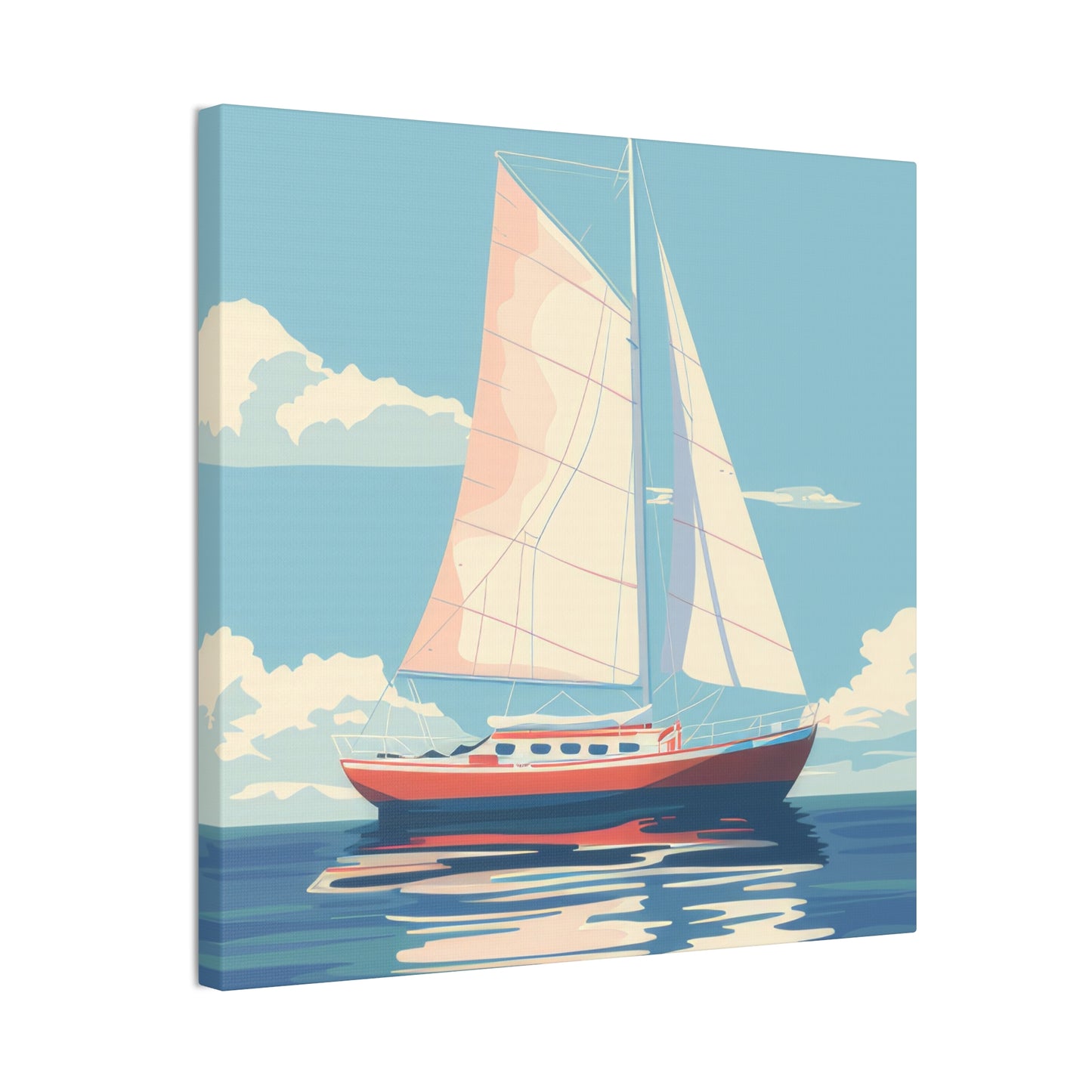 Sailing - Canvas Stretched, 0.75"