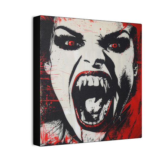 Vampire - Canvas Stretched, 0.75"