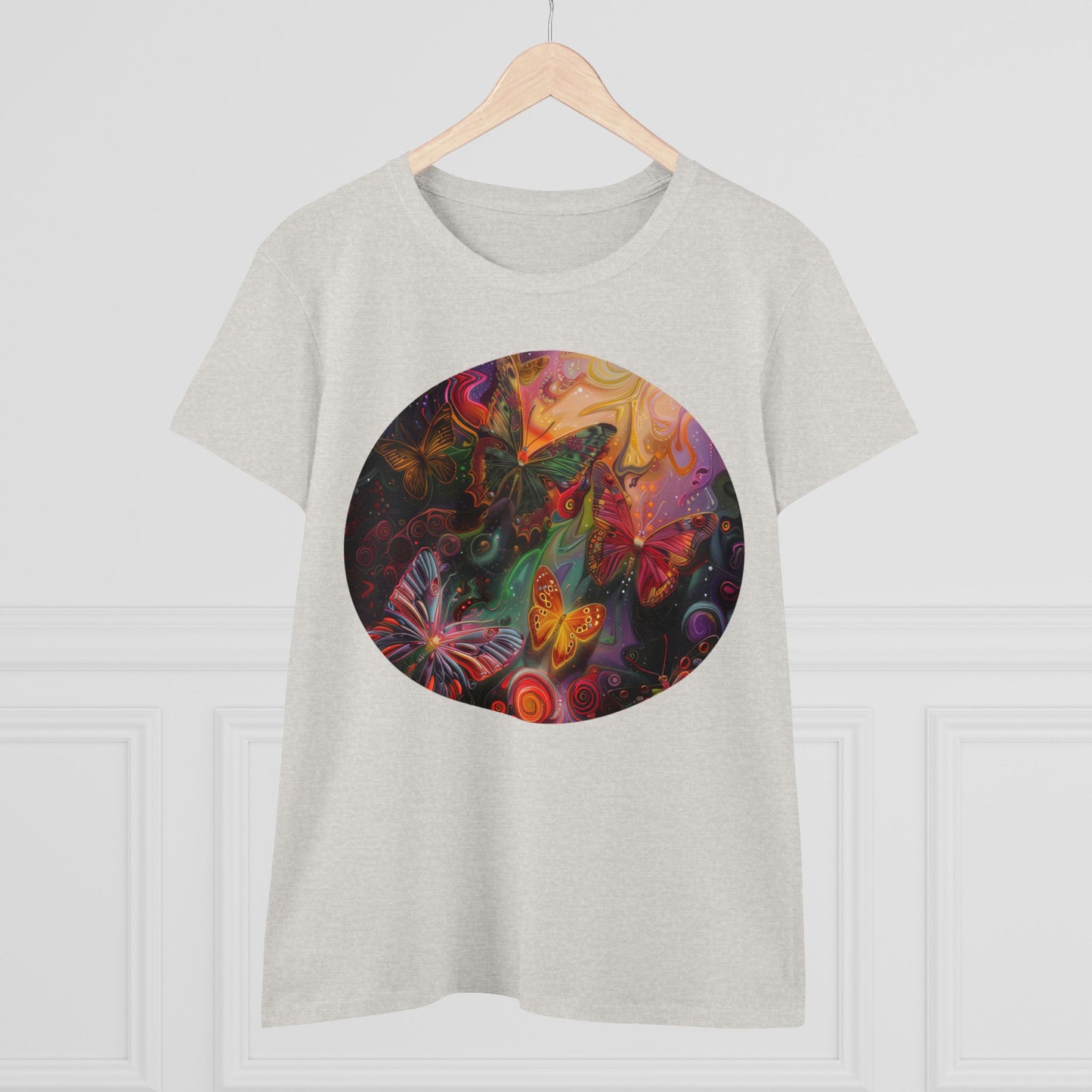 Butterflies - Women's Midweight Cotton Tee