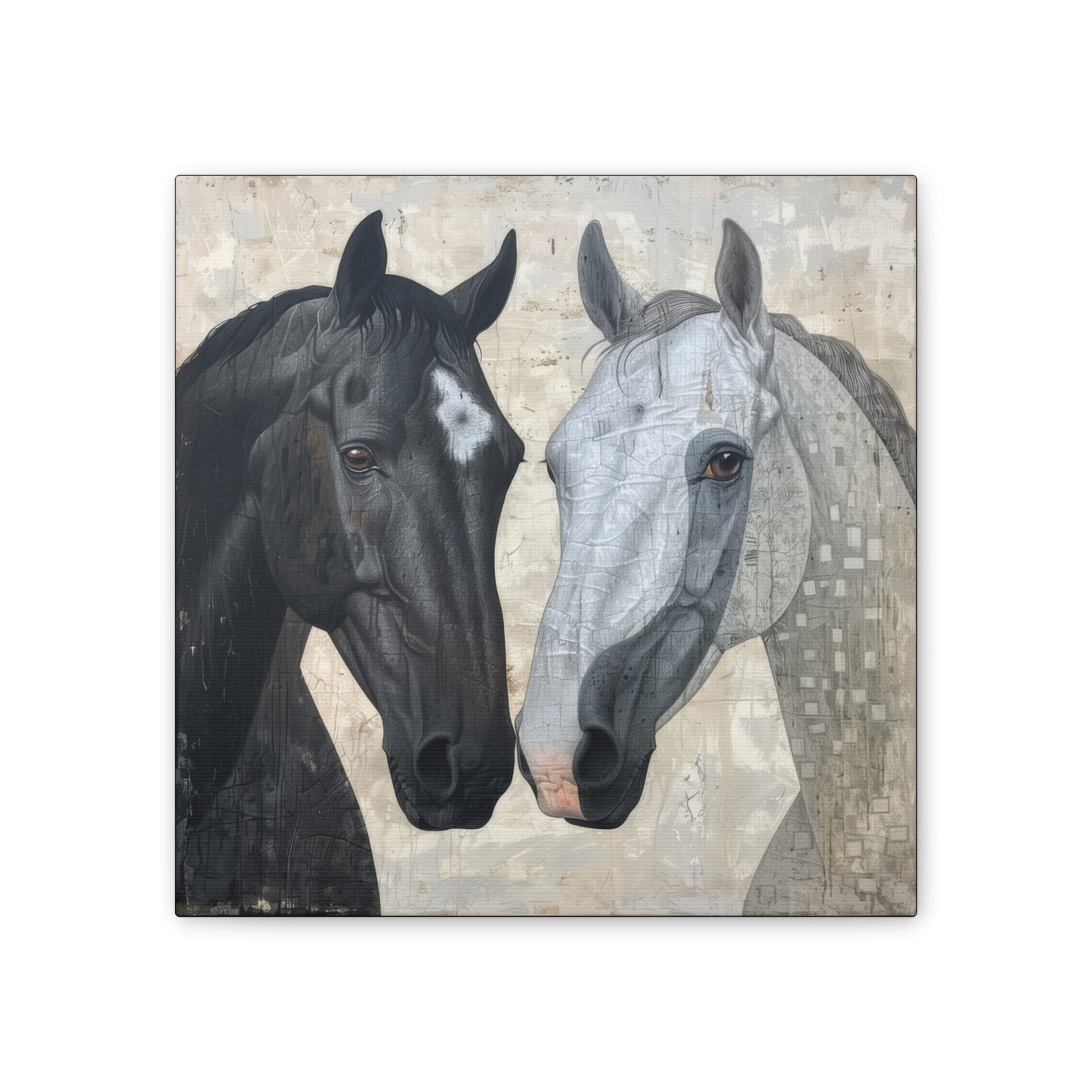 Horses - Canvas Stretched, 0.75"