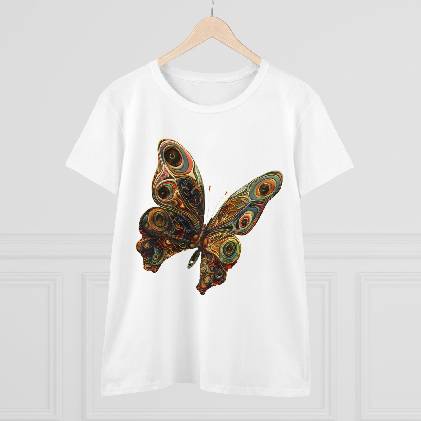 Butterfly - Women's Midweight Cotton Tee