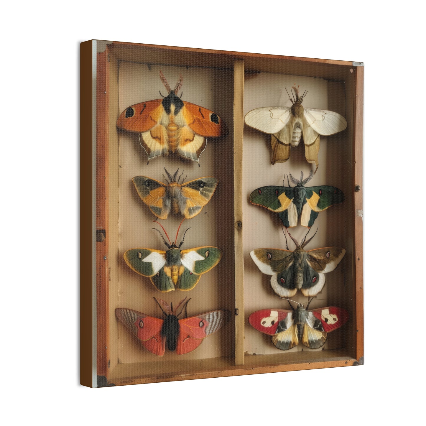 Moth Collection - Canvas Stretched, 0.75"