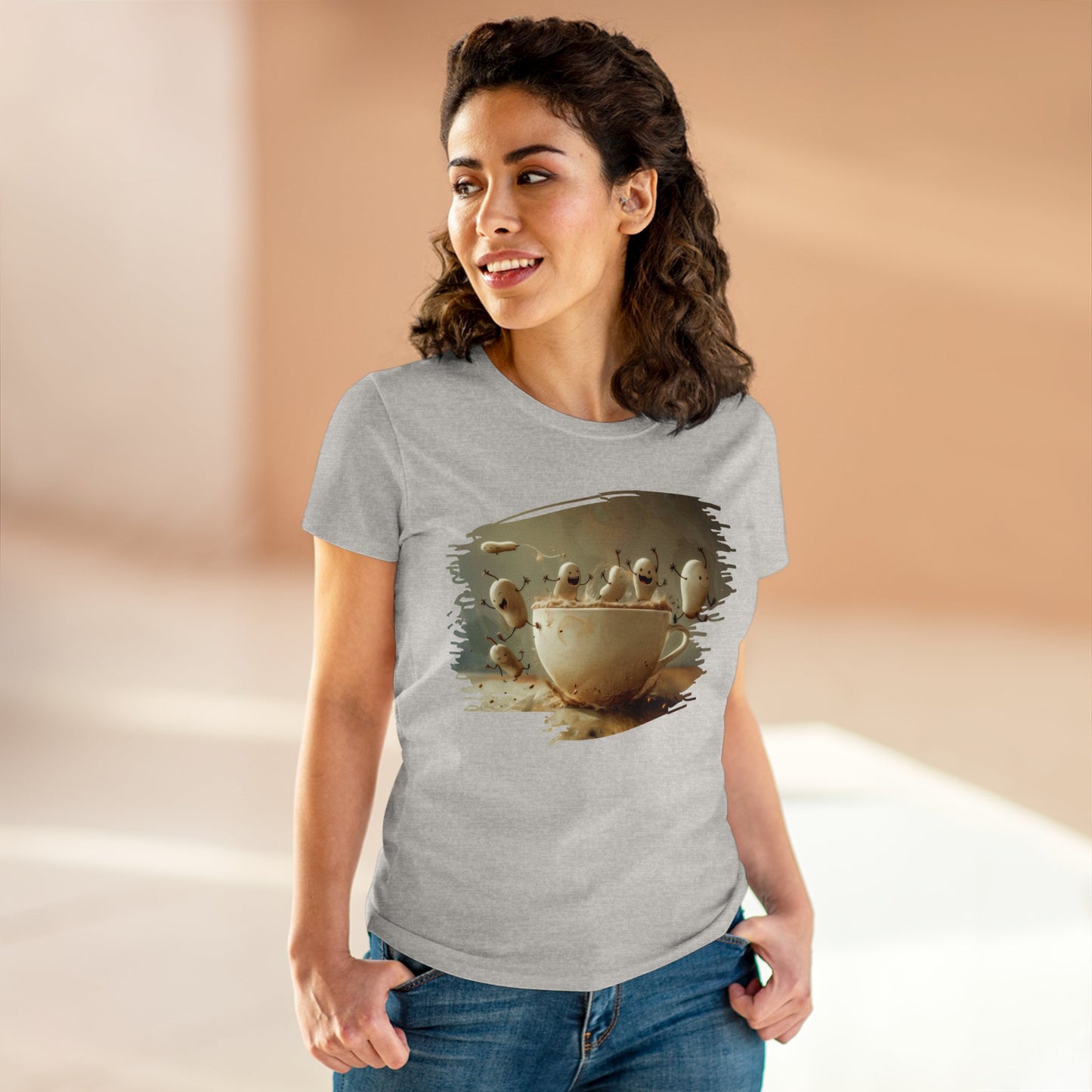 Coffee Critters - Women's Midweight Cotton Tee