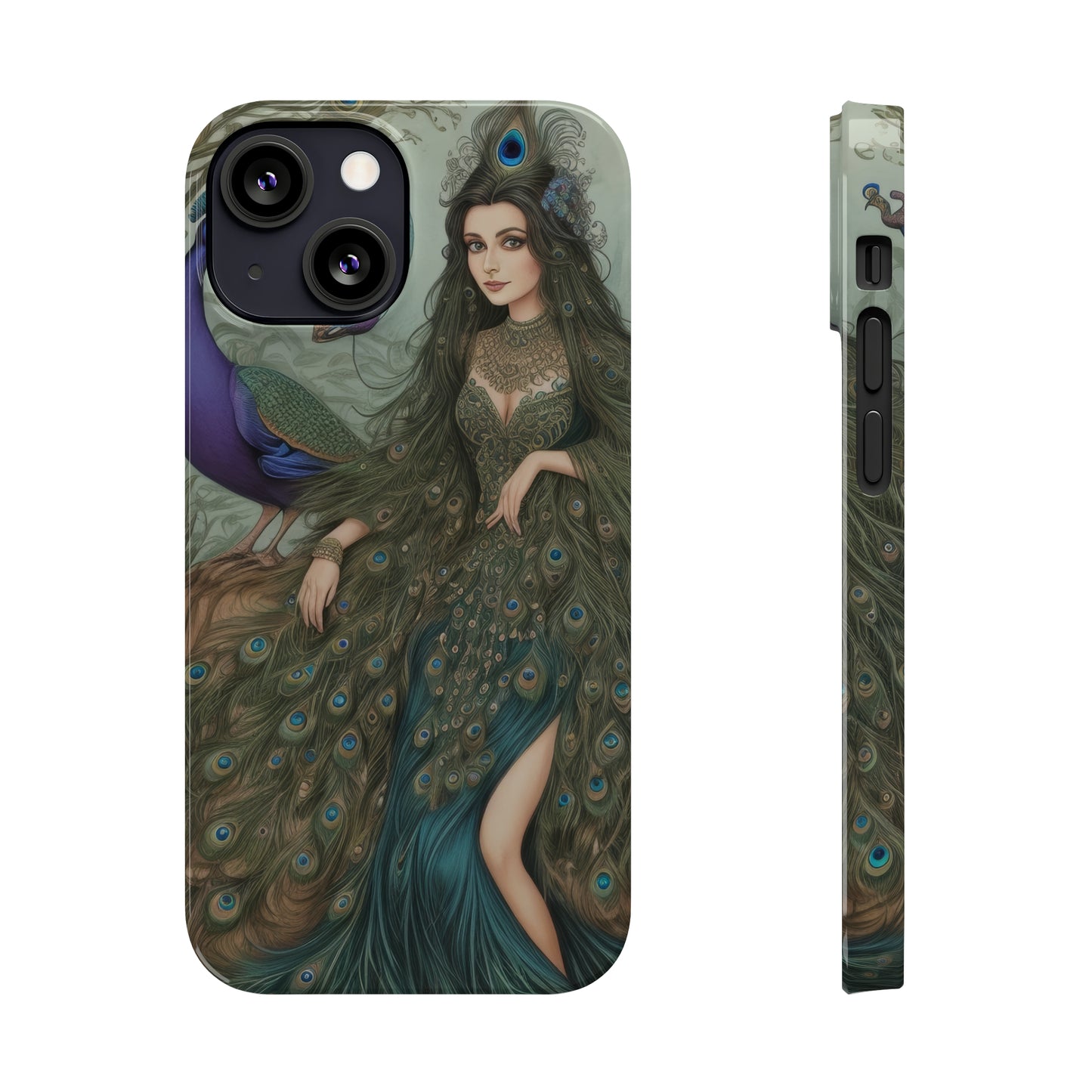 Peacock Witch - Phone Case