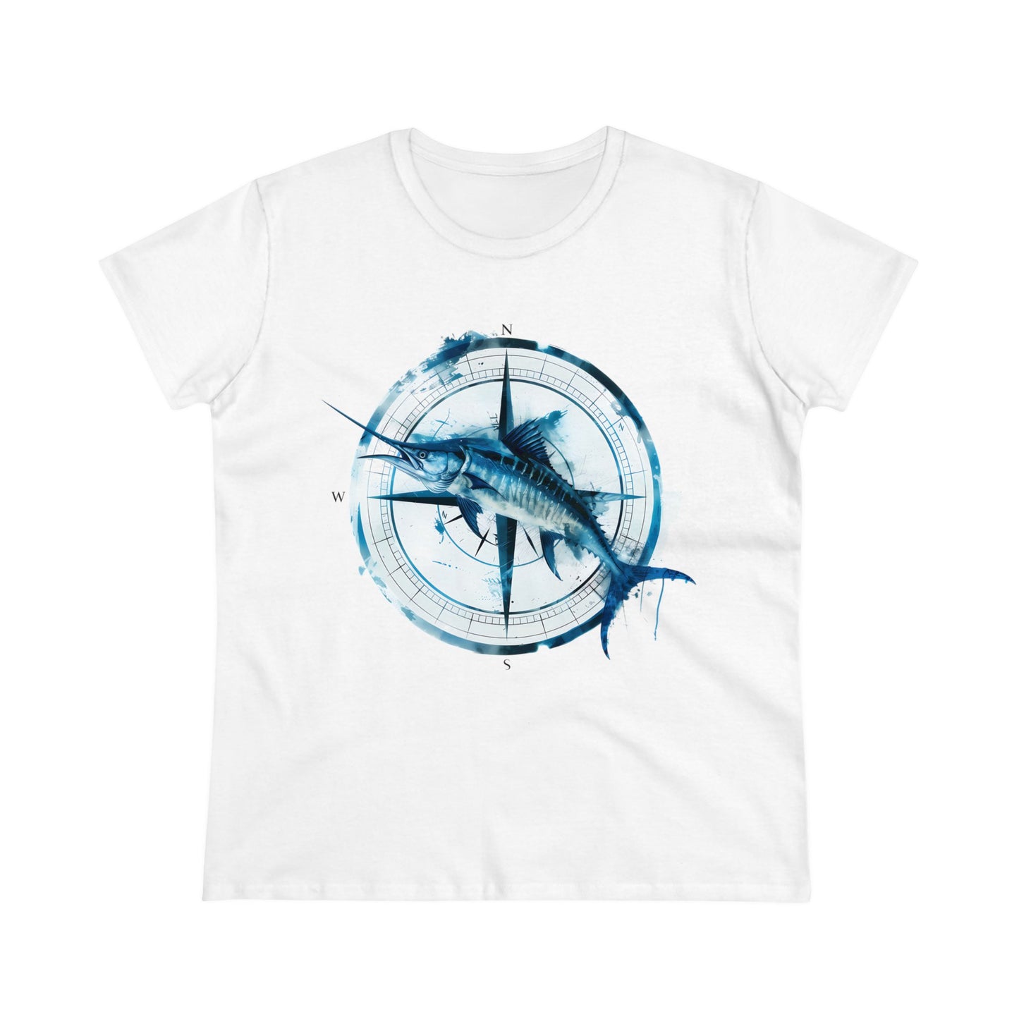 Marlin - Women's Midweight Cotton Tee