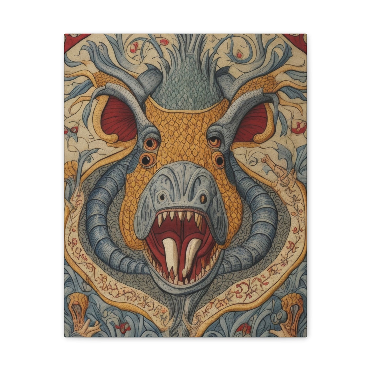 Medieval Tapestry - Canvas Stretched, 0.75"