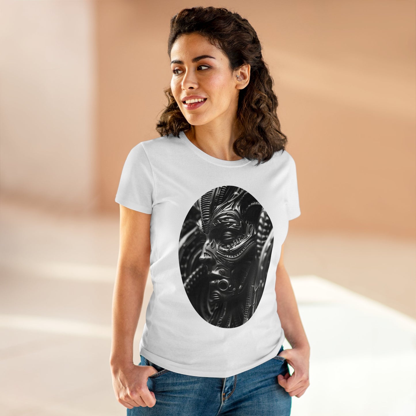 Alien to Us - Fantasy - Women's Midweight Cotton Tee