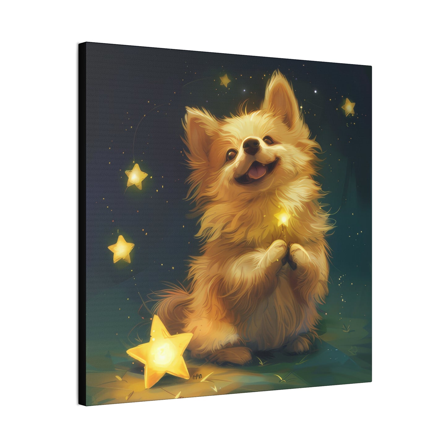 Star Dog Baby - Canvas Stretched, 0.75"