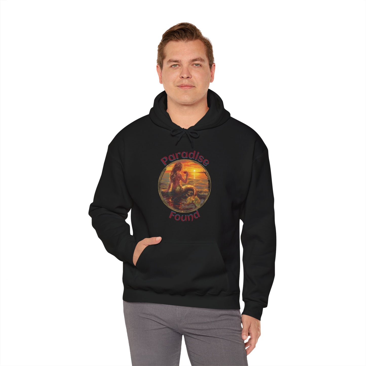 Paradise Found - Unisex Heavy Blend™ Hooded Sweatshirt