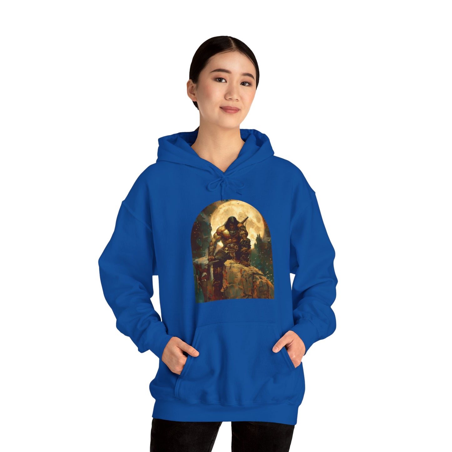 Warrior - Unisex Heavy Blend™ Hooded Sweatshirt