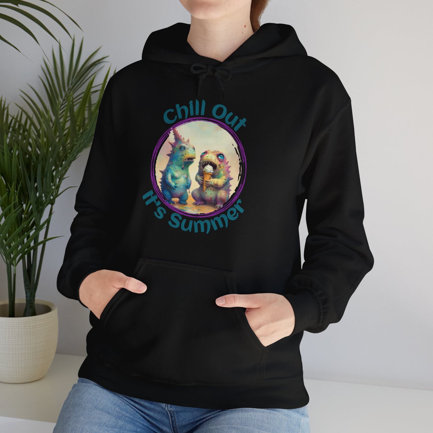 Chill Out, It's Summer - Unisex Heavy Blend™ Hooded Sweatshirt