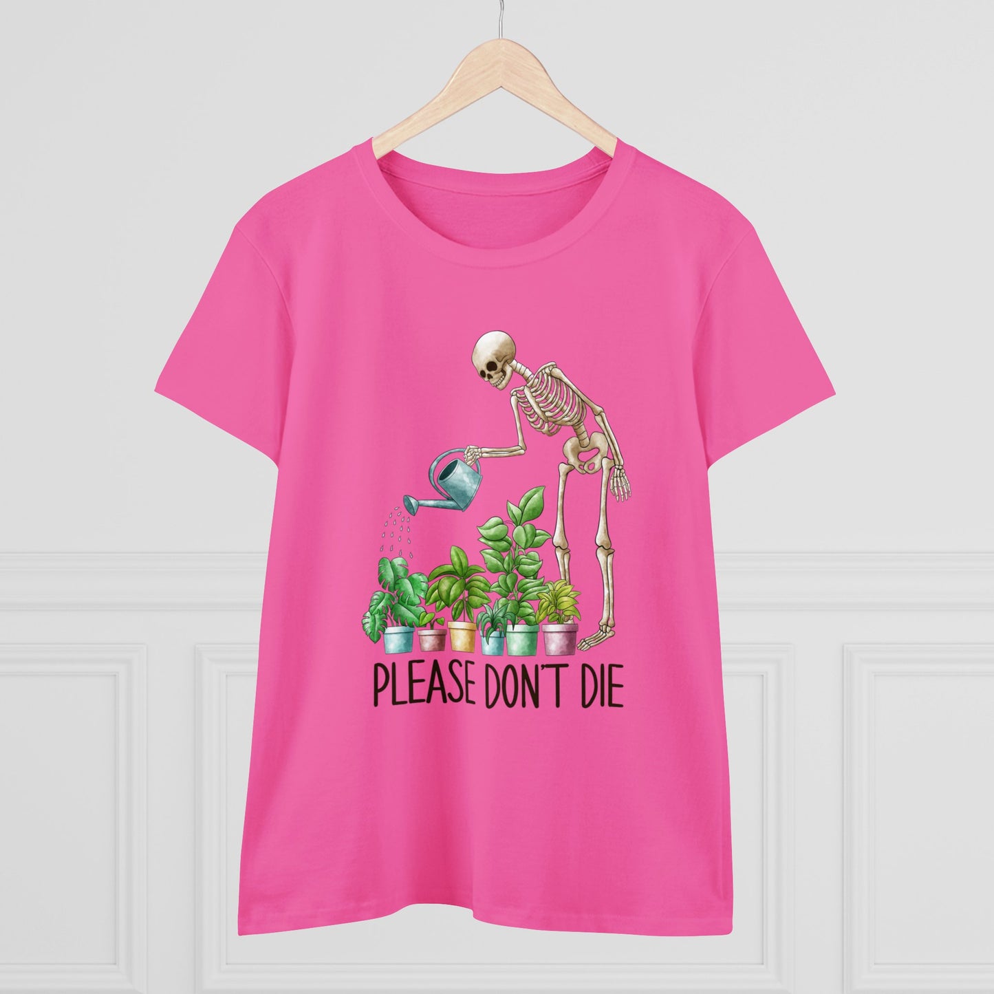 Please Don't Die - Gardening - Women's Midweight Cotton Tee