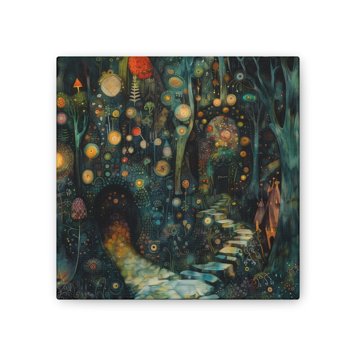 Forest Places - Canvas Stretched, 0.75"