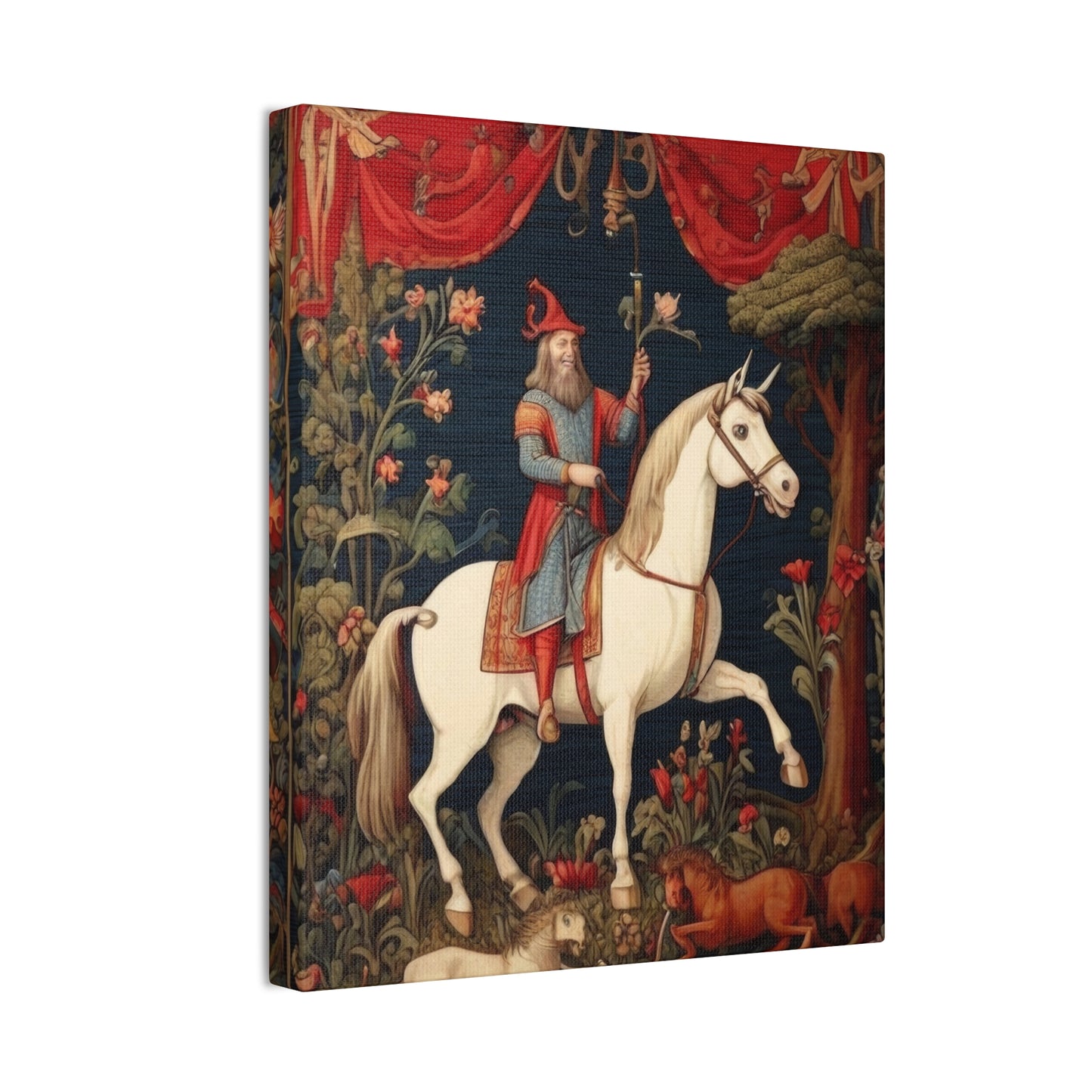 Medieval Tapestry - Canvas Stretched, 0.75"