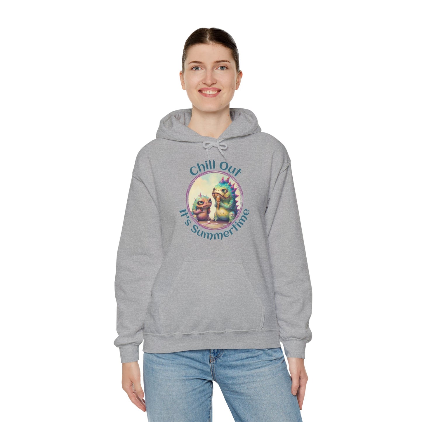 Chill Out for Summer - Unisex Heavy Blend™ Hooded Sweatshirt