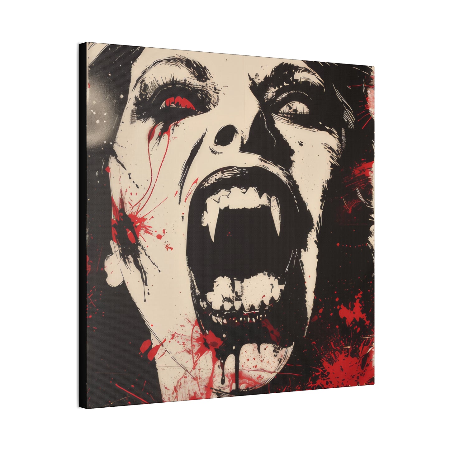 Vampire - Canvas Stretched, 0.75"